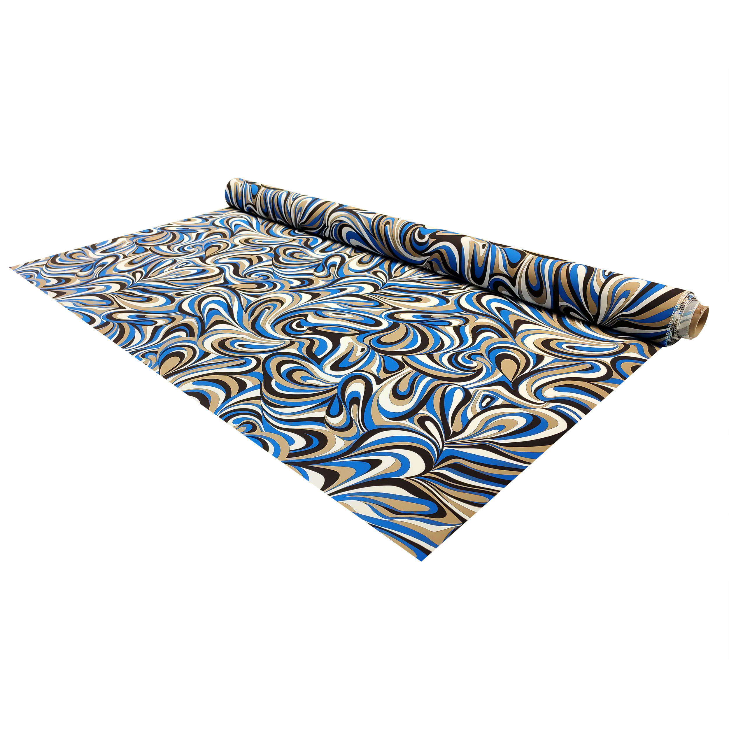 Cady Stretch Fashion Azul
