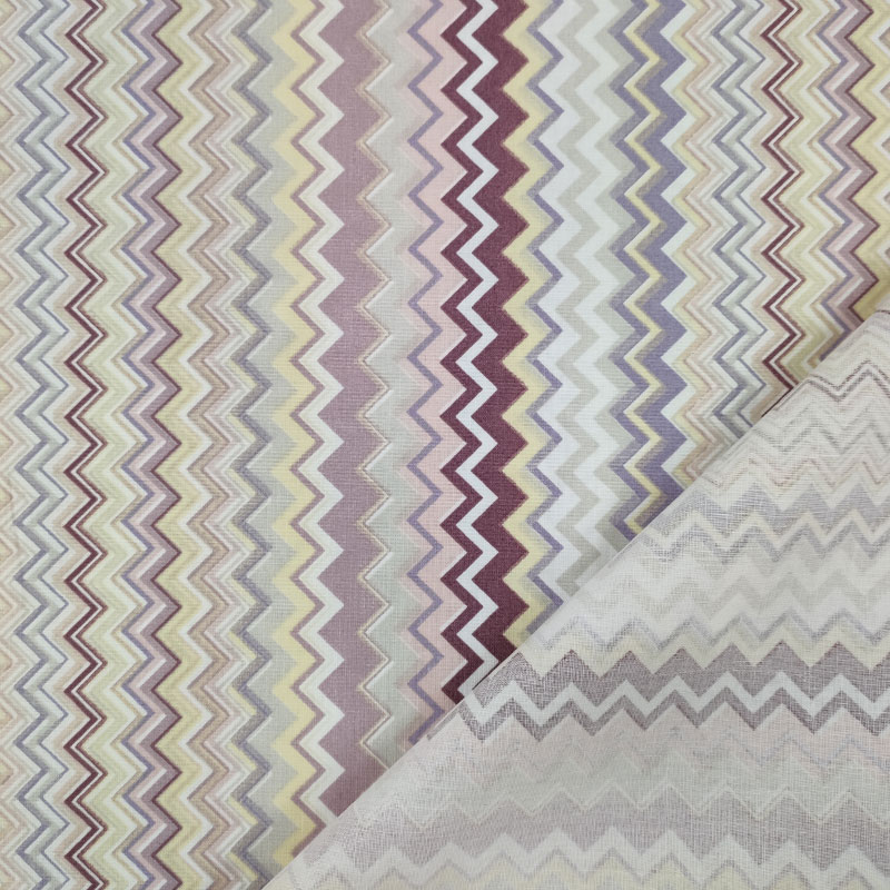 Multicolored Zig Zag Cotton
