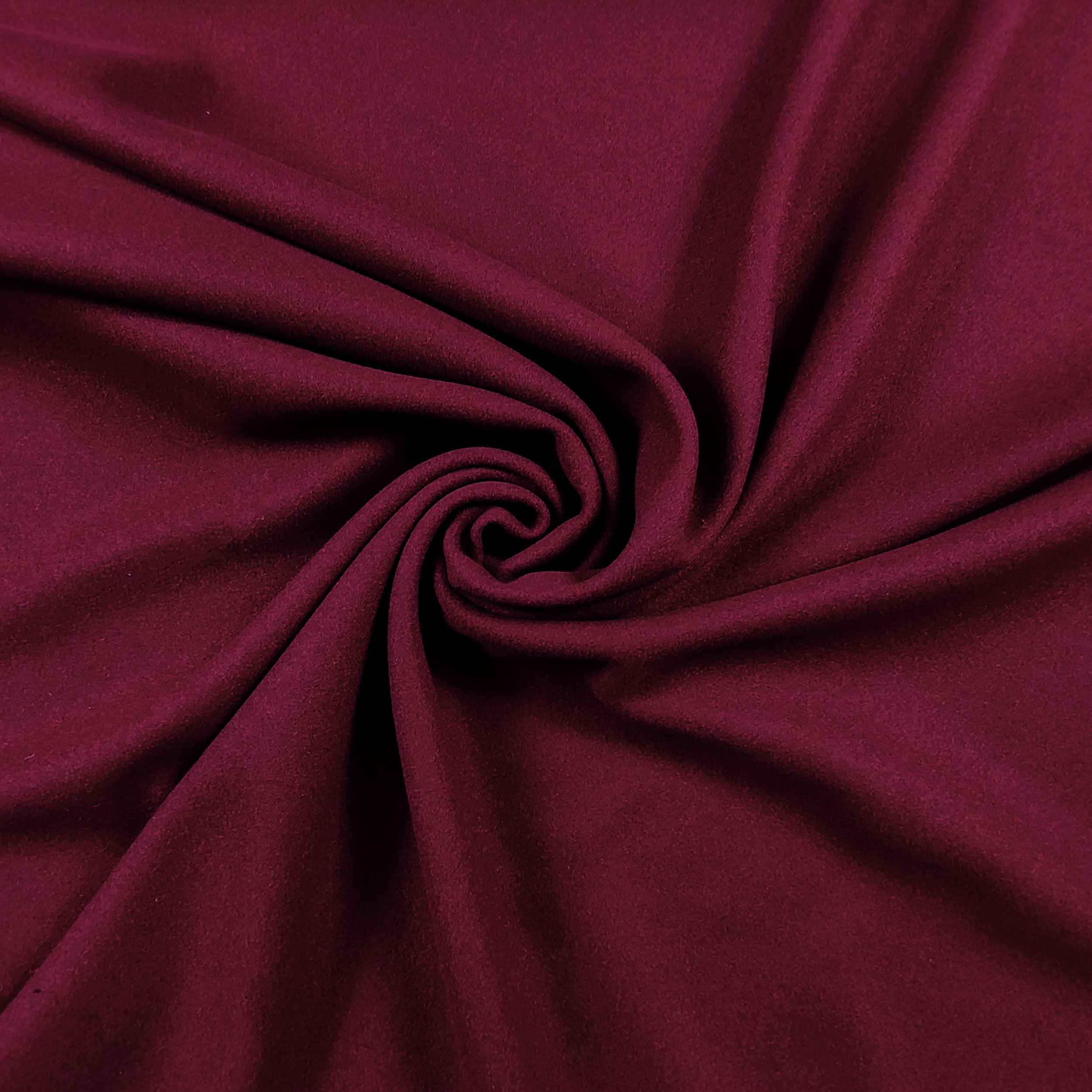 Manteau d'hiver extensible Bordeaux Couleur unie