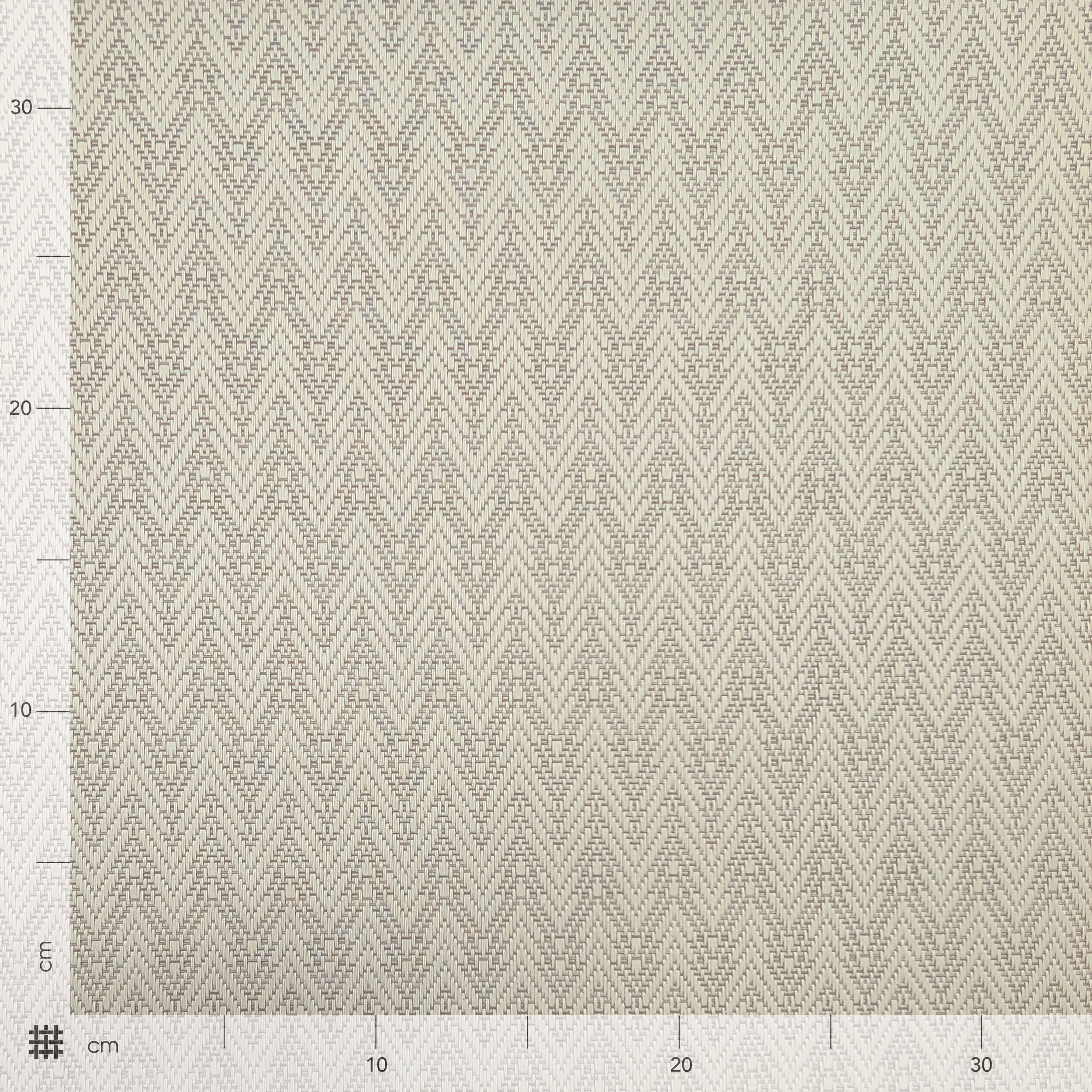 Zig Zag cream and grey kitchen towel Image