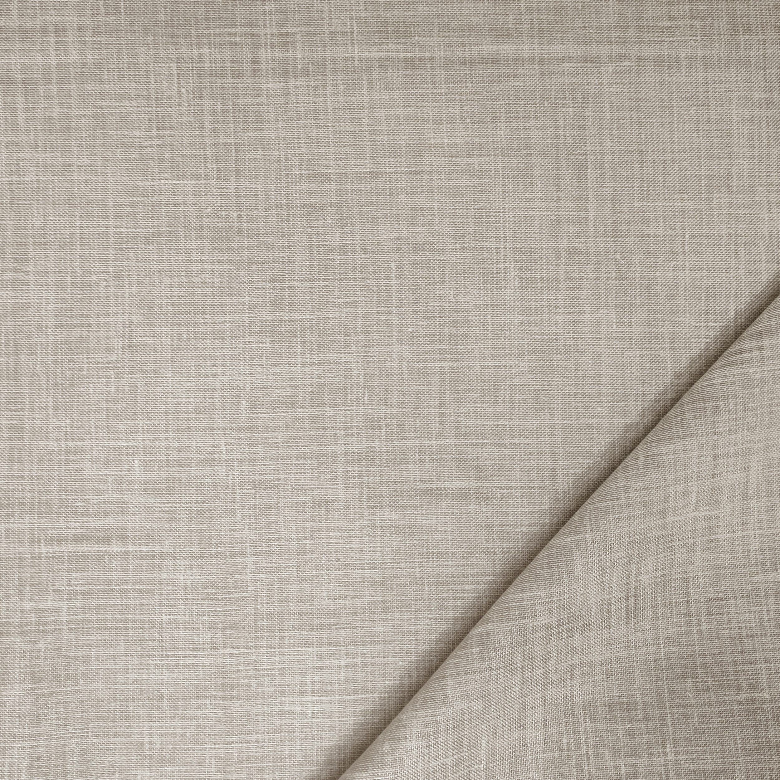 Linen Blend Curtain Fabric Image