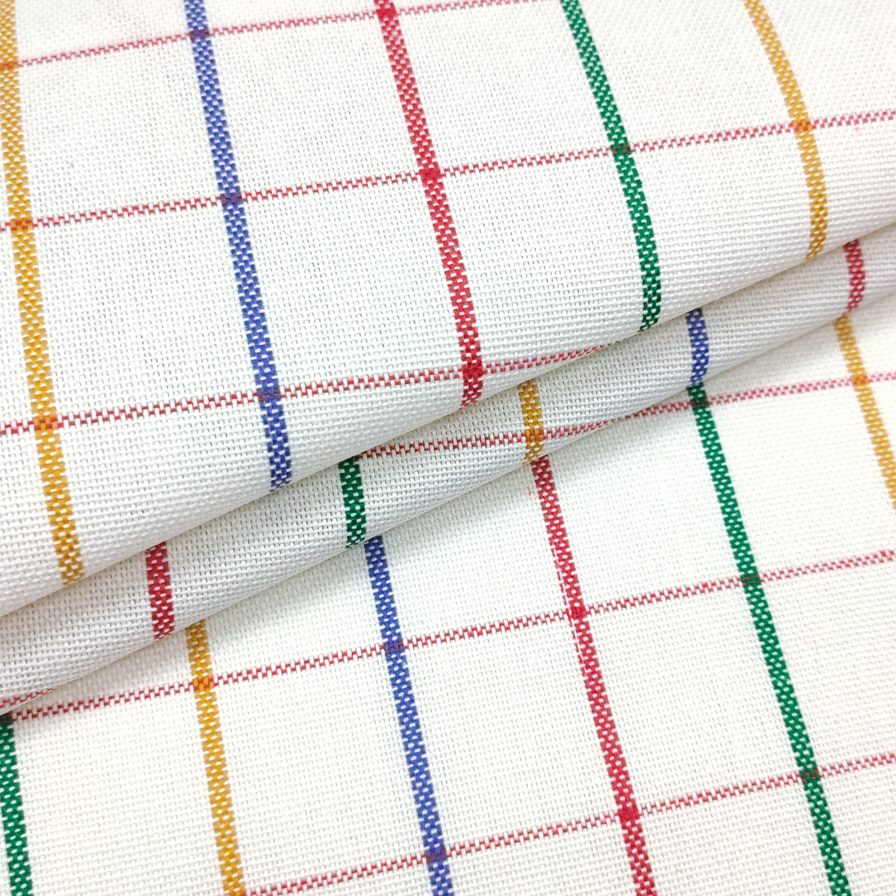 Cotton Double Edge Green Stripes Kitchen Towel