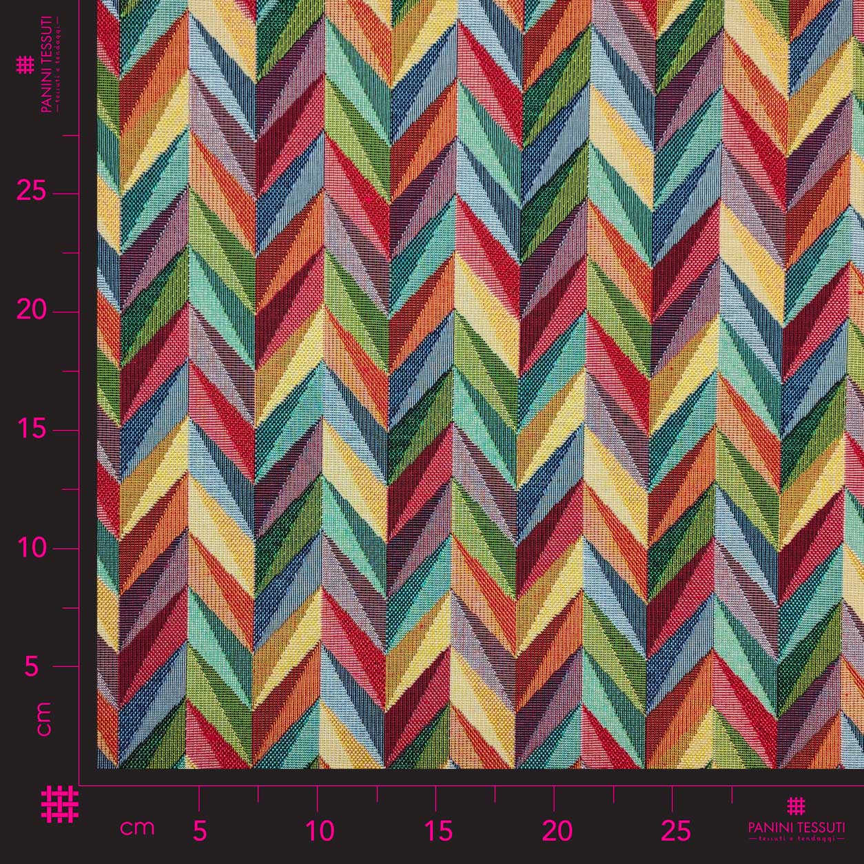 Tela geométrica Gobelin Zig Zag
