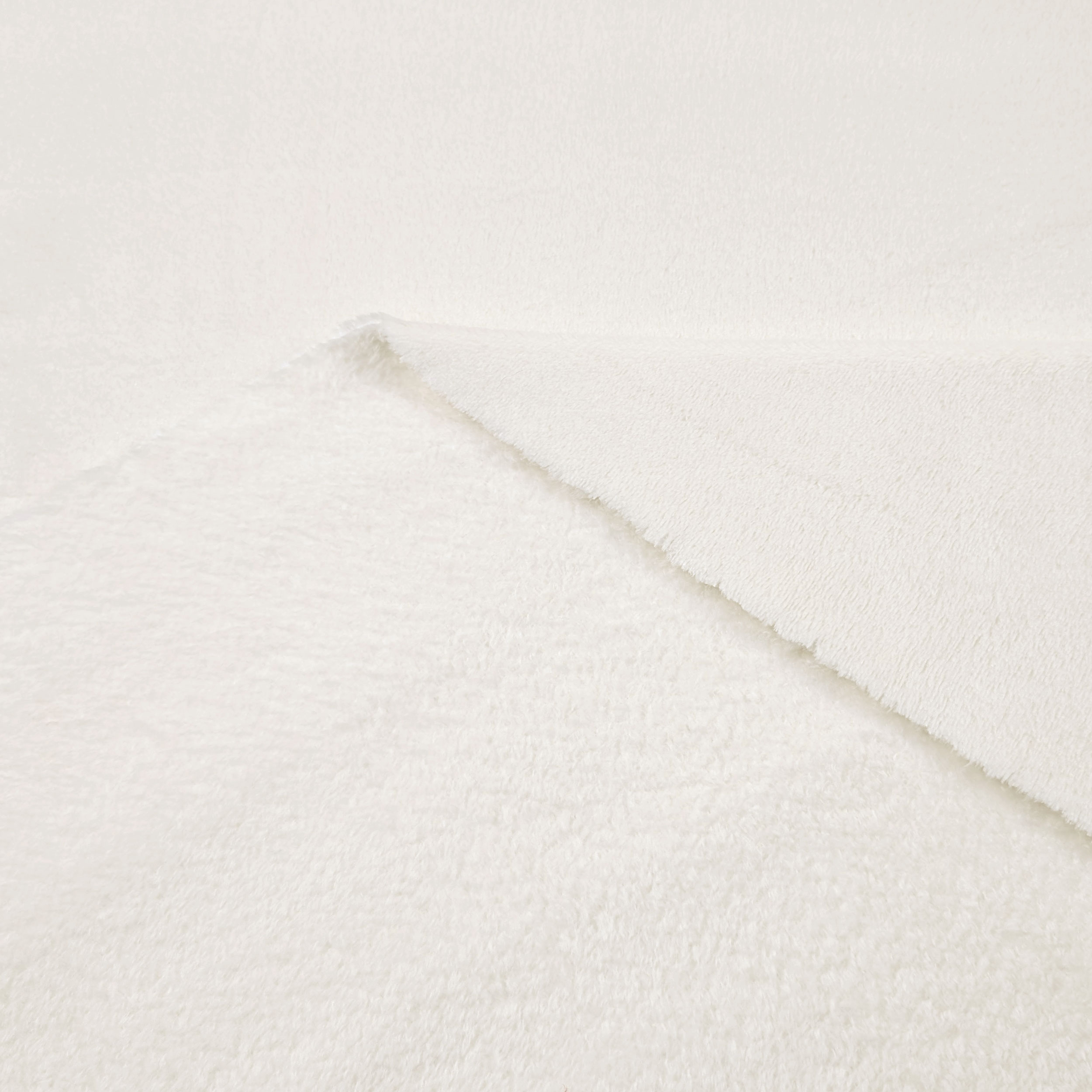 Plain Plush Fleece Fabric Image