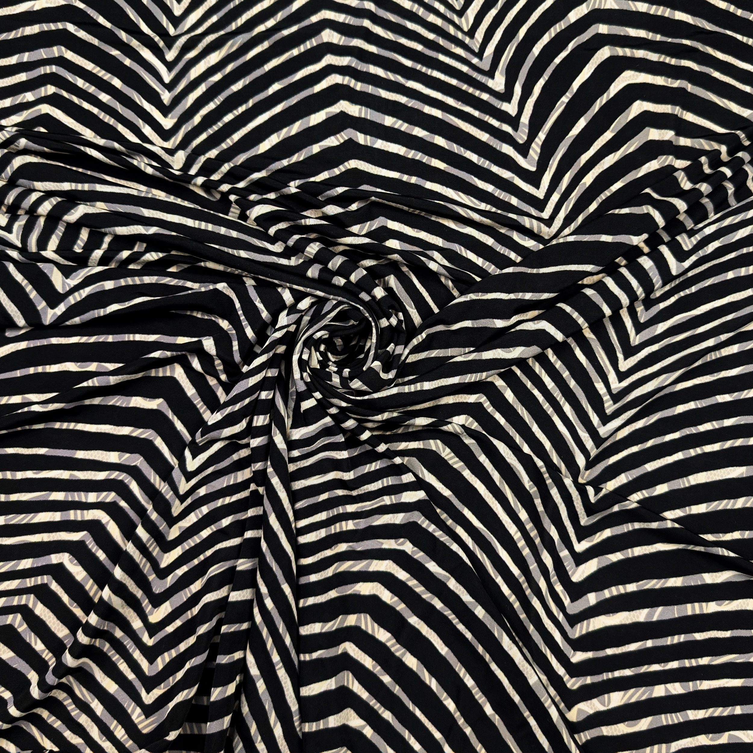 Zebra gemusterte Strickmode Image