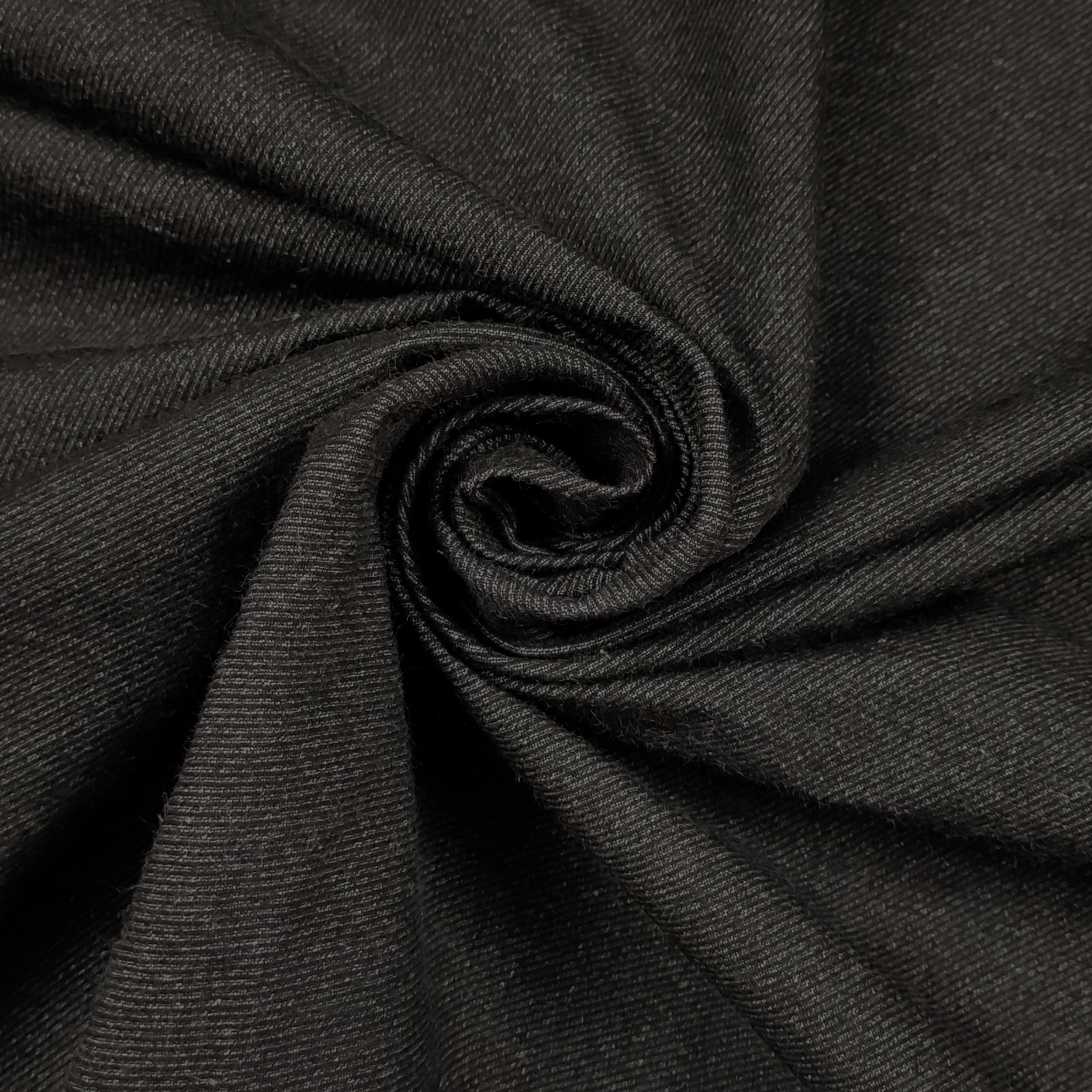 Tissu jean stretch mélangé gris Image