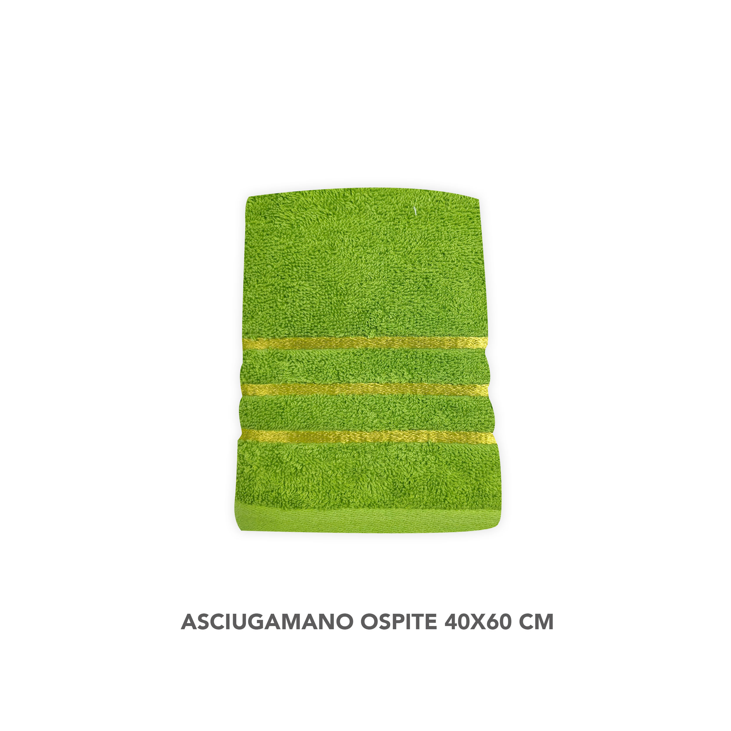 Acid Green Bath, Face and Guest Towel Set Image