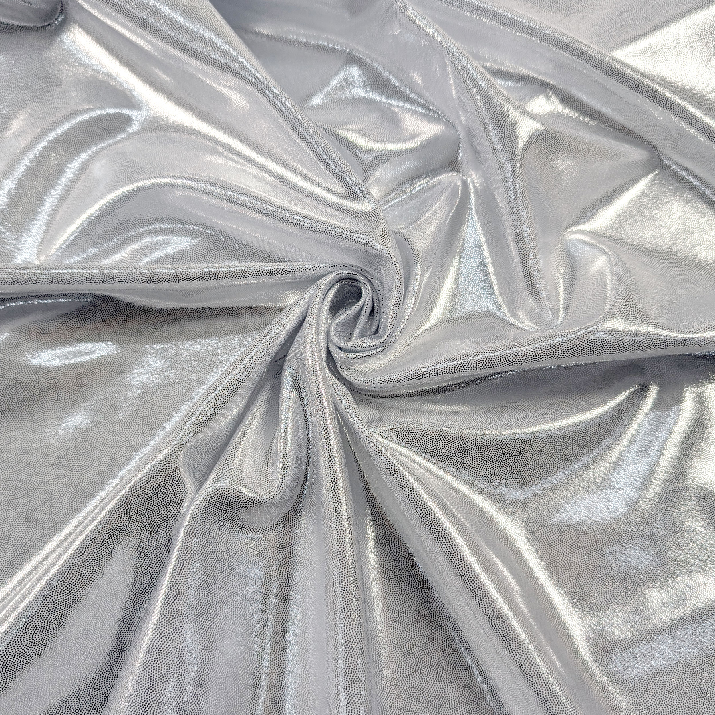 Lycra Glitter Milleluci Plata/Blanco Image
