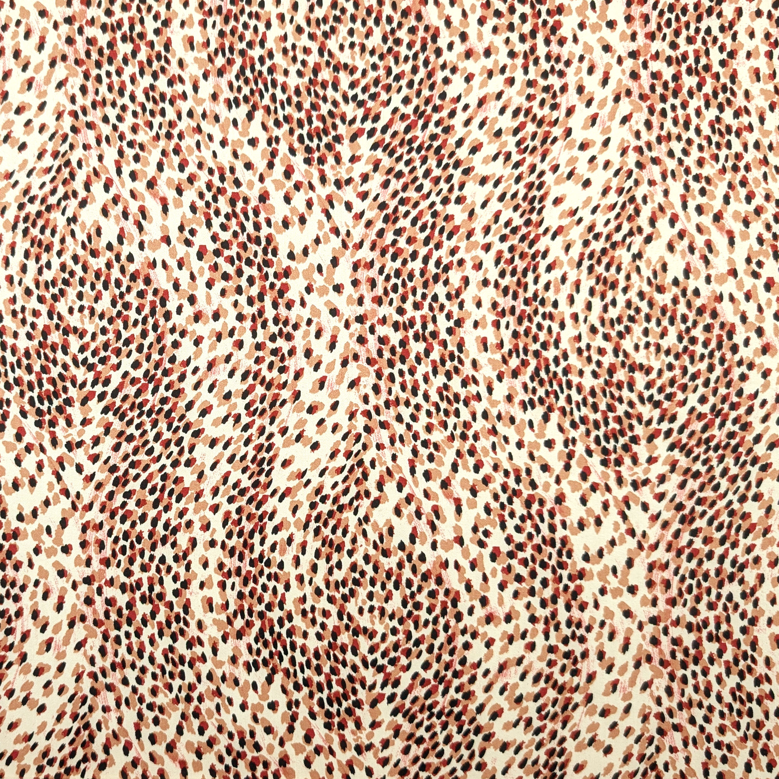 Abstract Maculated Rasatello Red Image