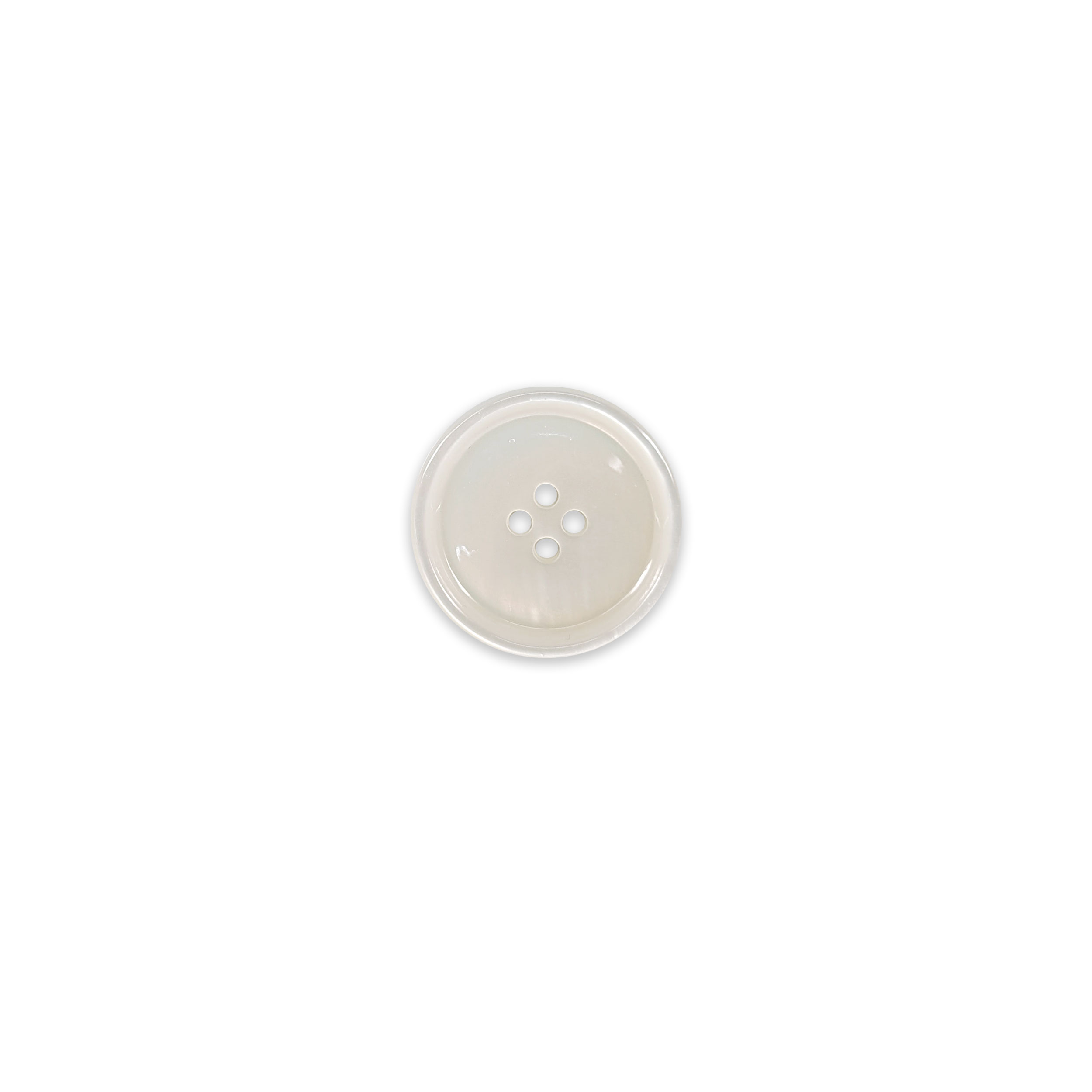 Polished Finish Button Cream 4 Holes Image