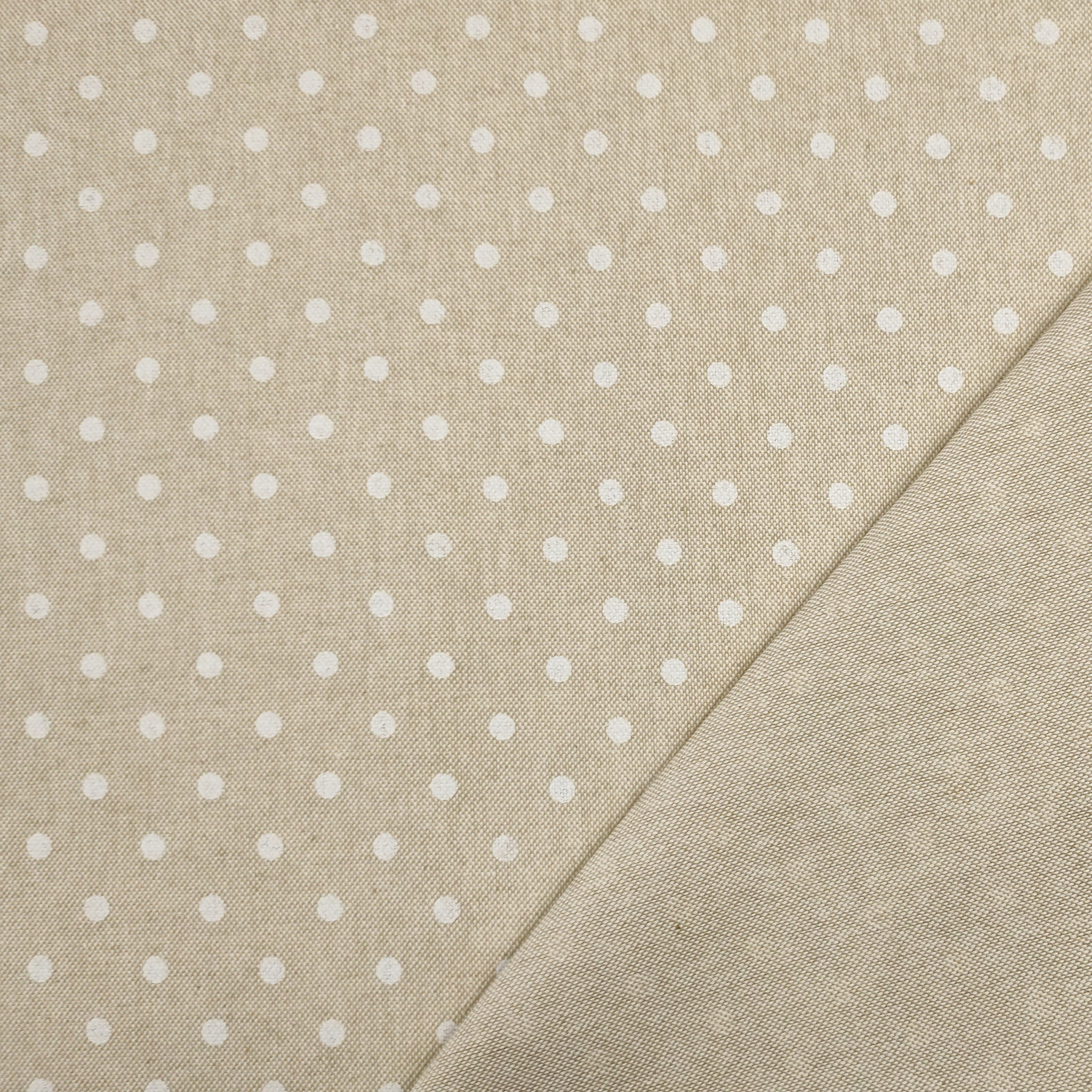 Panama White Polka Dots