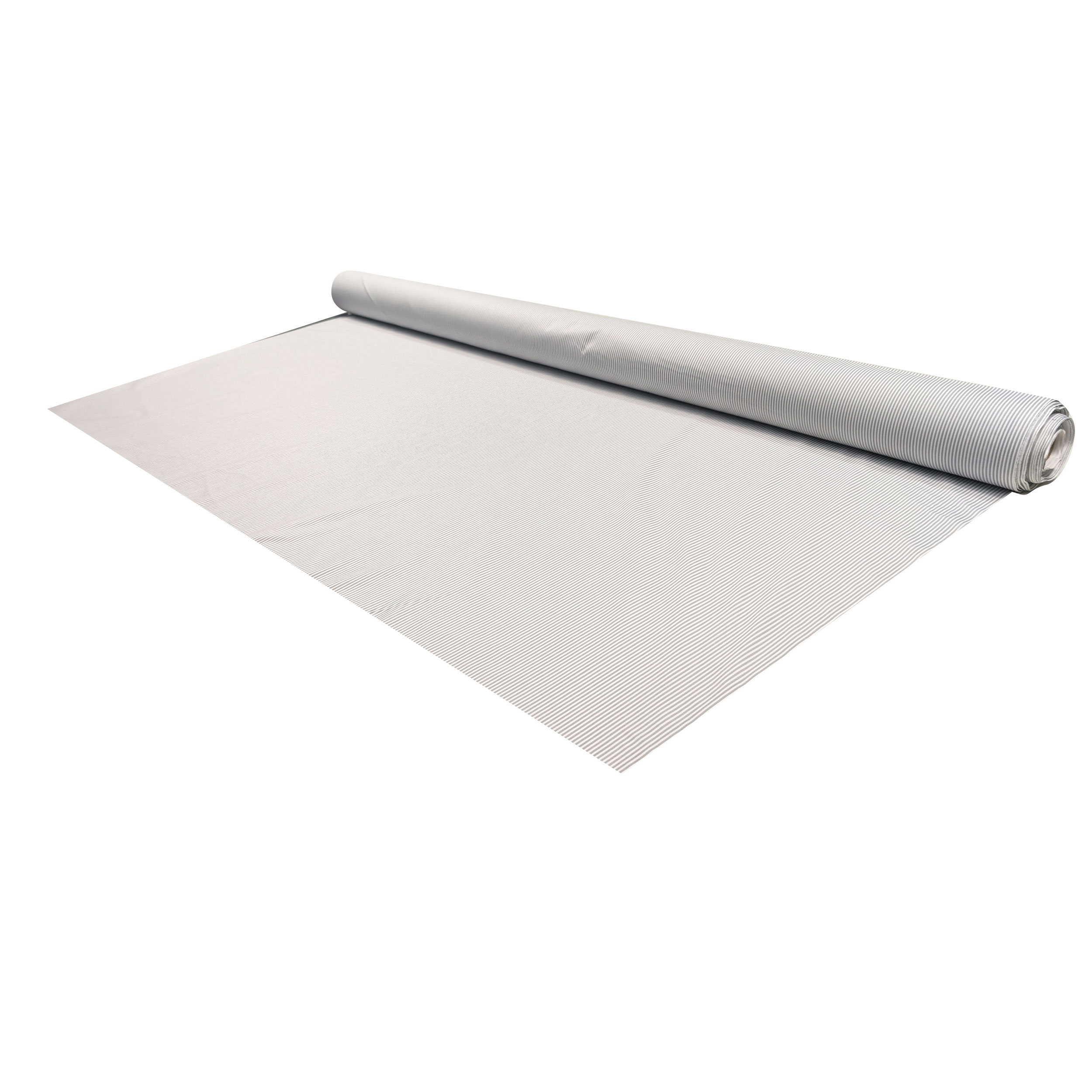 Cotton Sheet Thin Grey Stripes Image