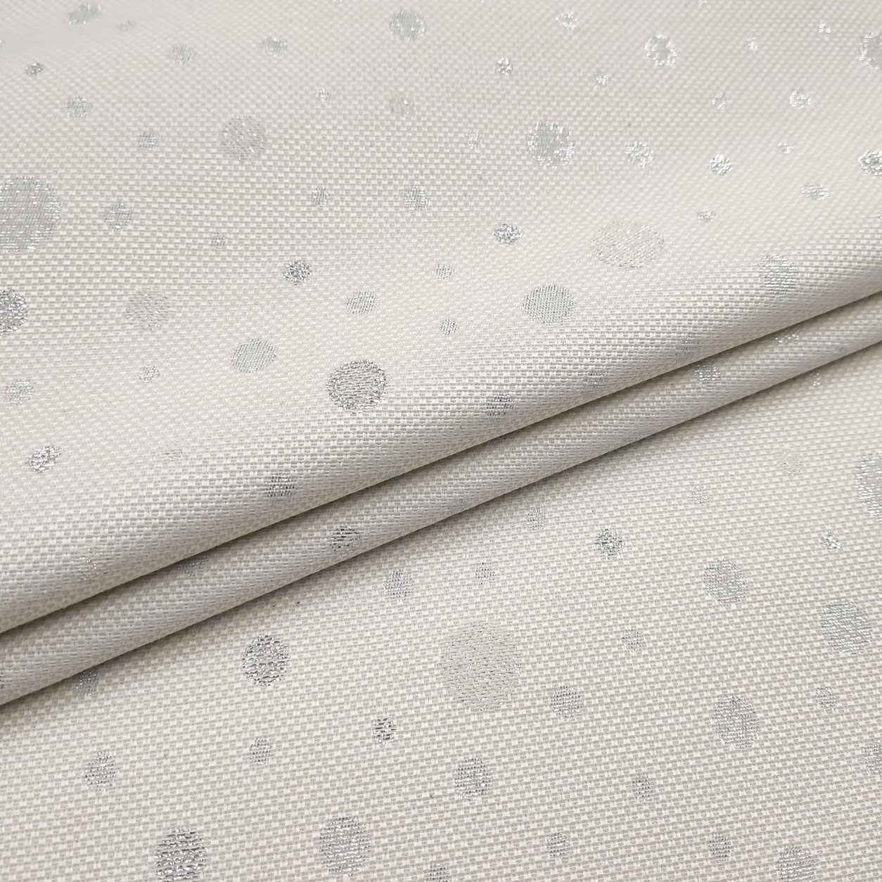 tessuto-misto-cotone-pois-argento-lurex