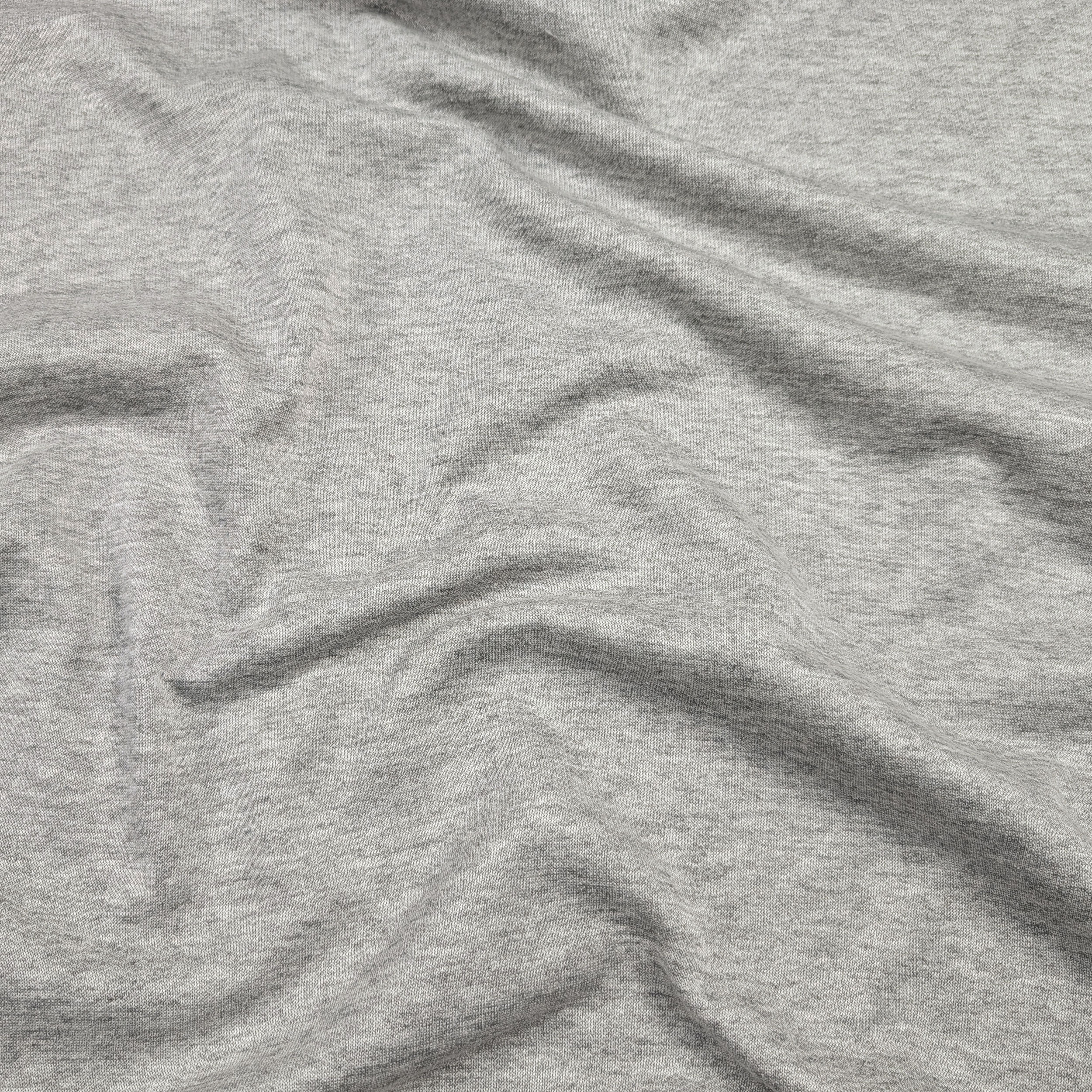 Light Grey Melange Winter Cotton Sweatshirt Image