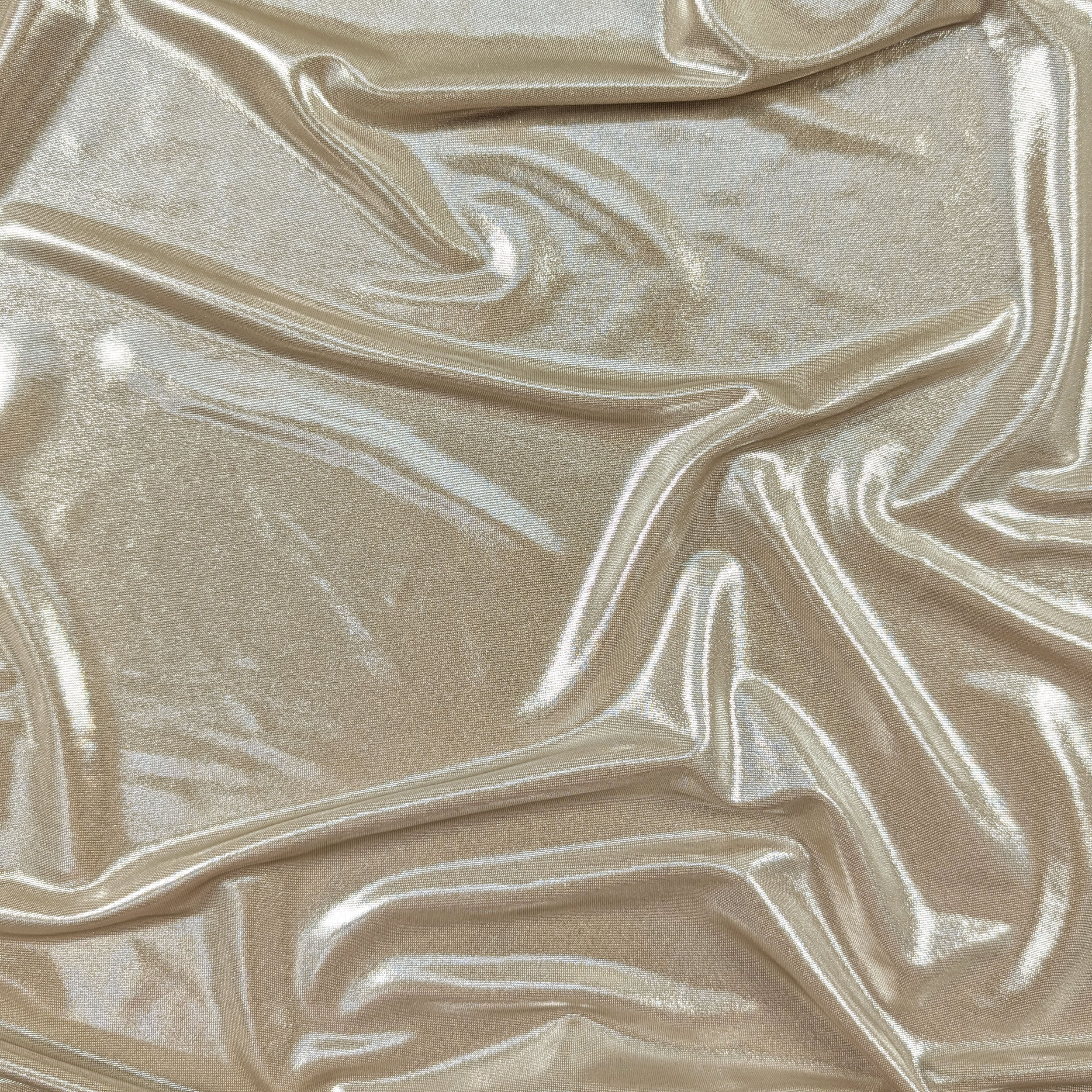 Light Gold Metallic Jersey Image