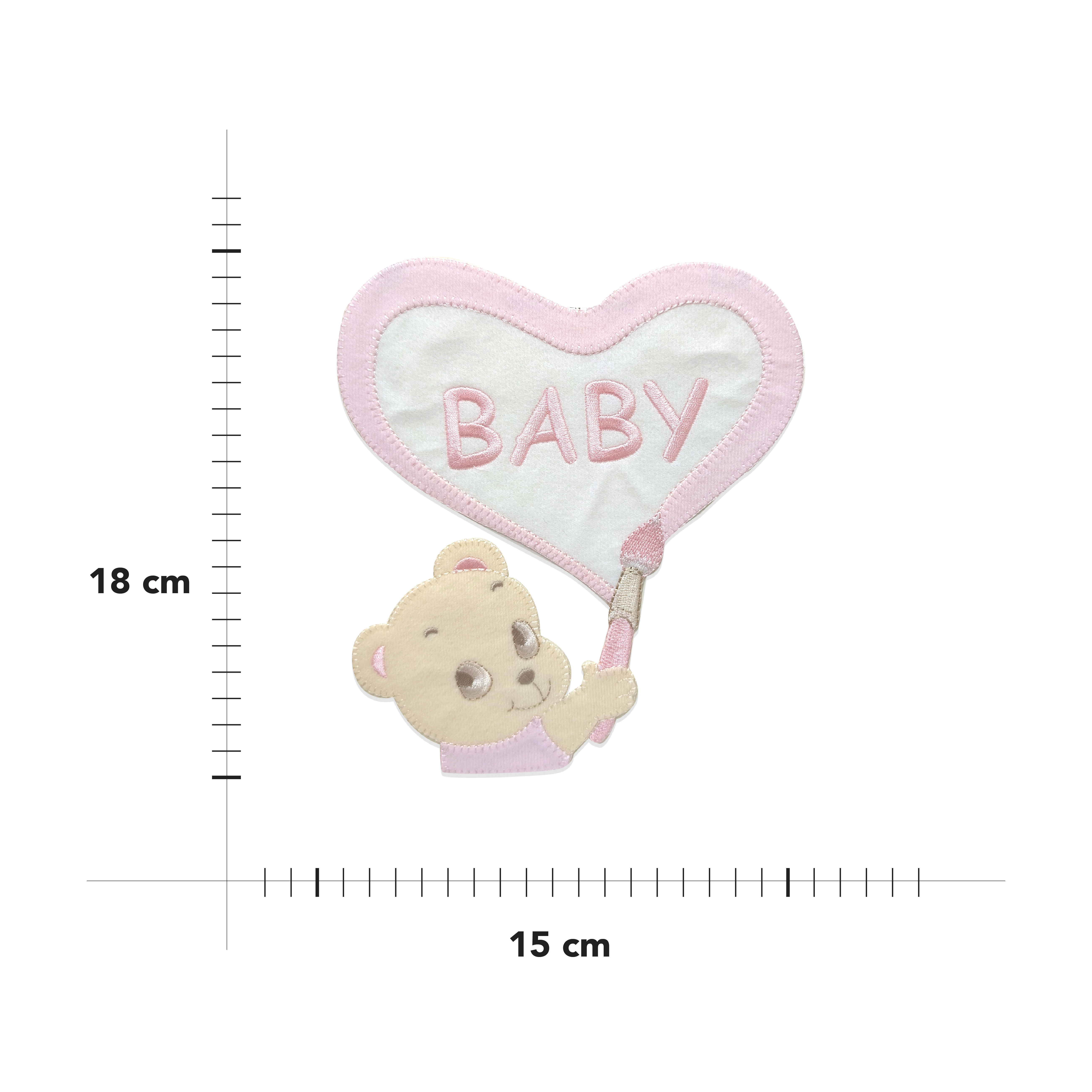 Thermoadhesive application Baby Bear Painter Image