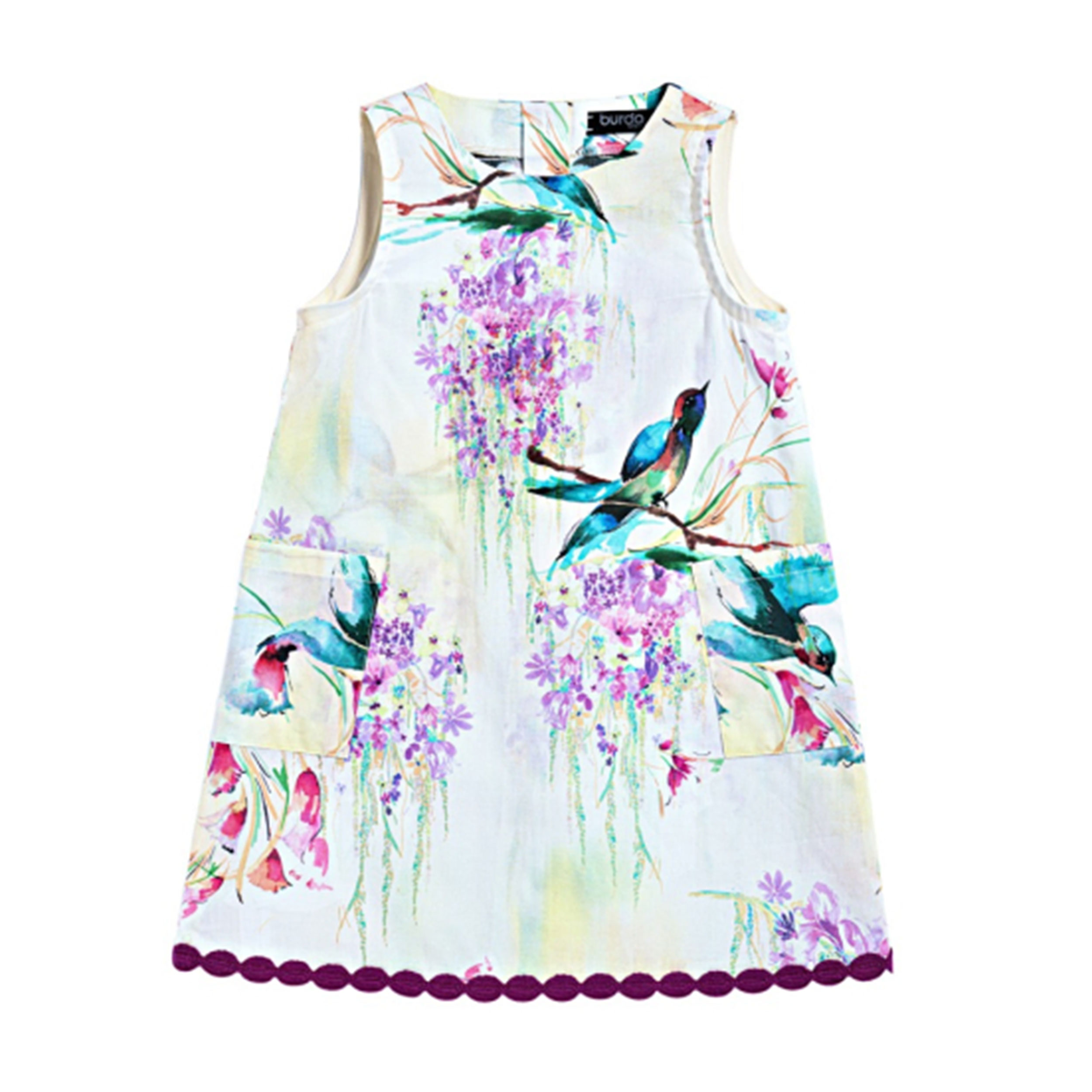 Pattern Burda Kids Easy Summer Dress Image