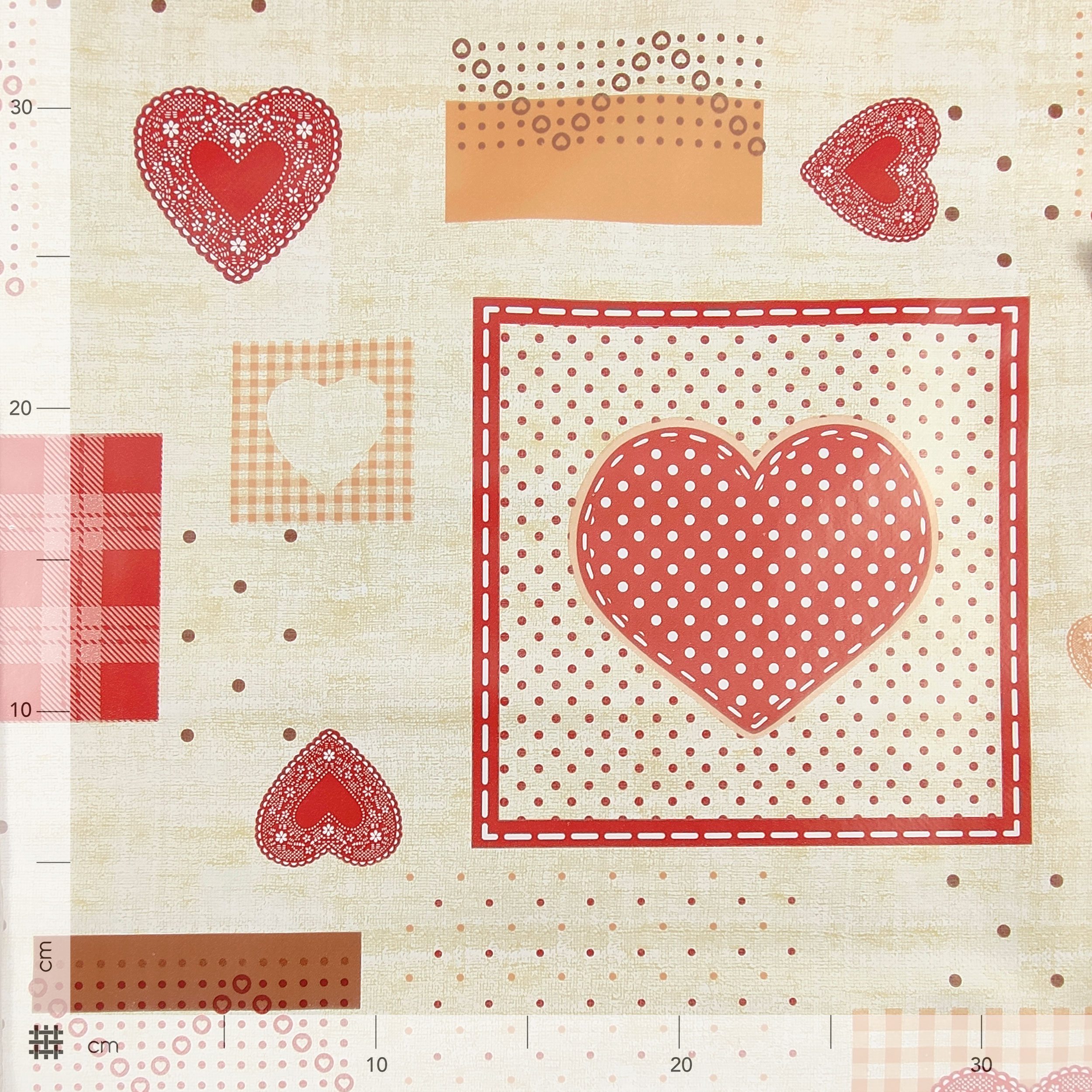 Shabby Love Waxed Tablecloth Fabric