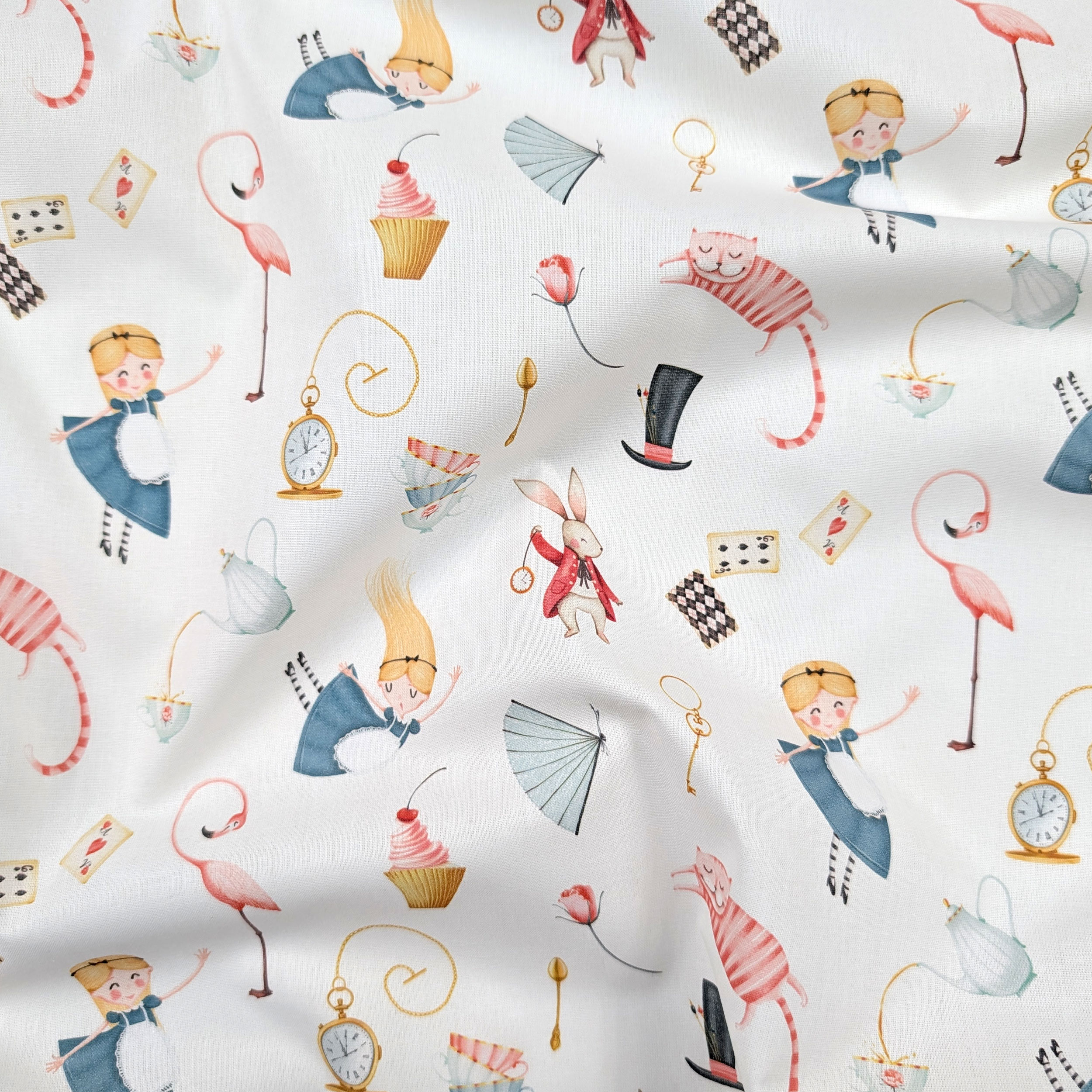 Alice in Wonderland Cotton Image