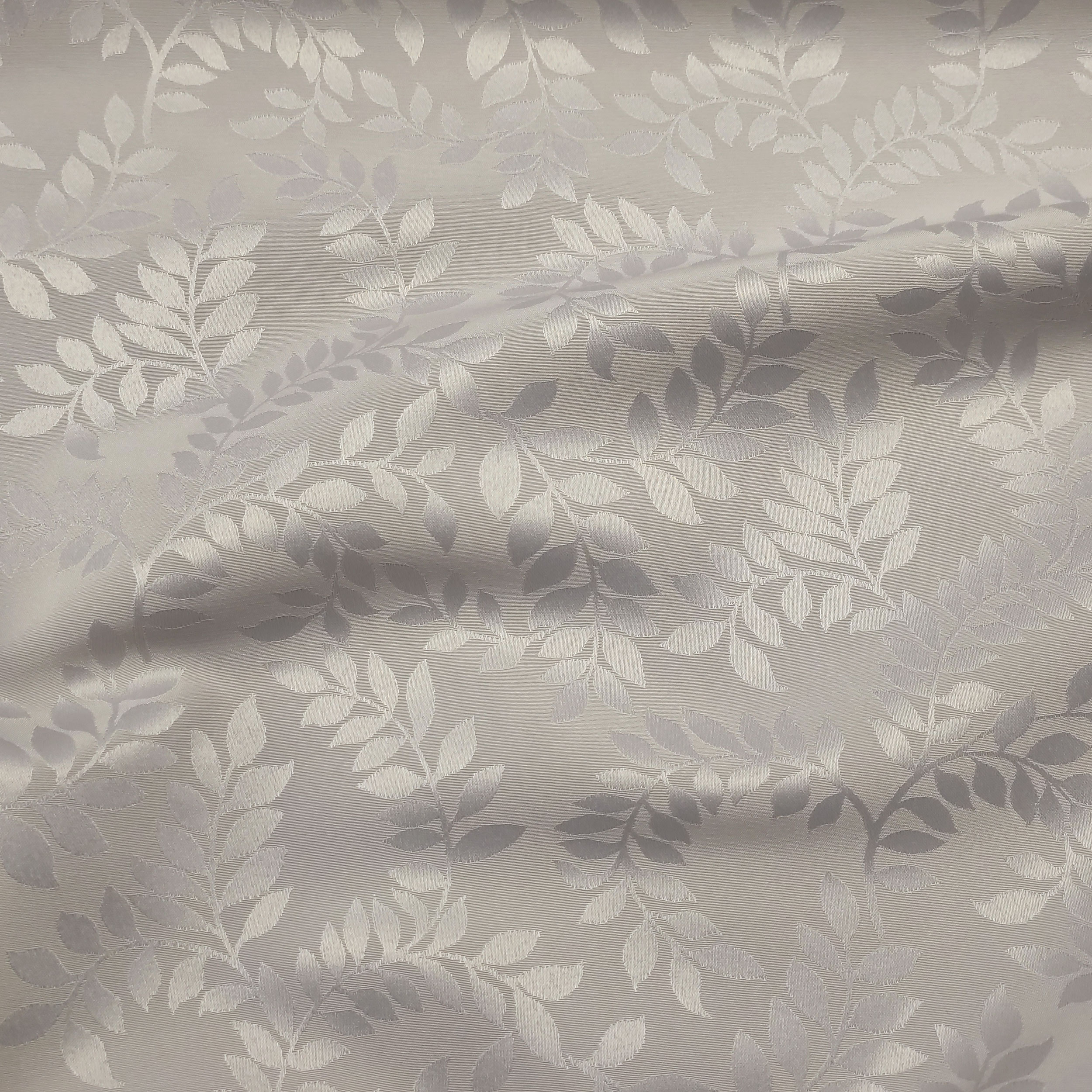 Perlgrauer Damast Heimtextil