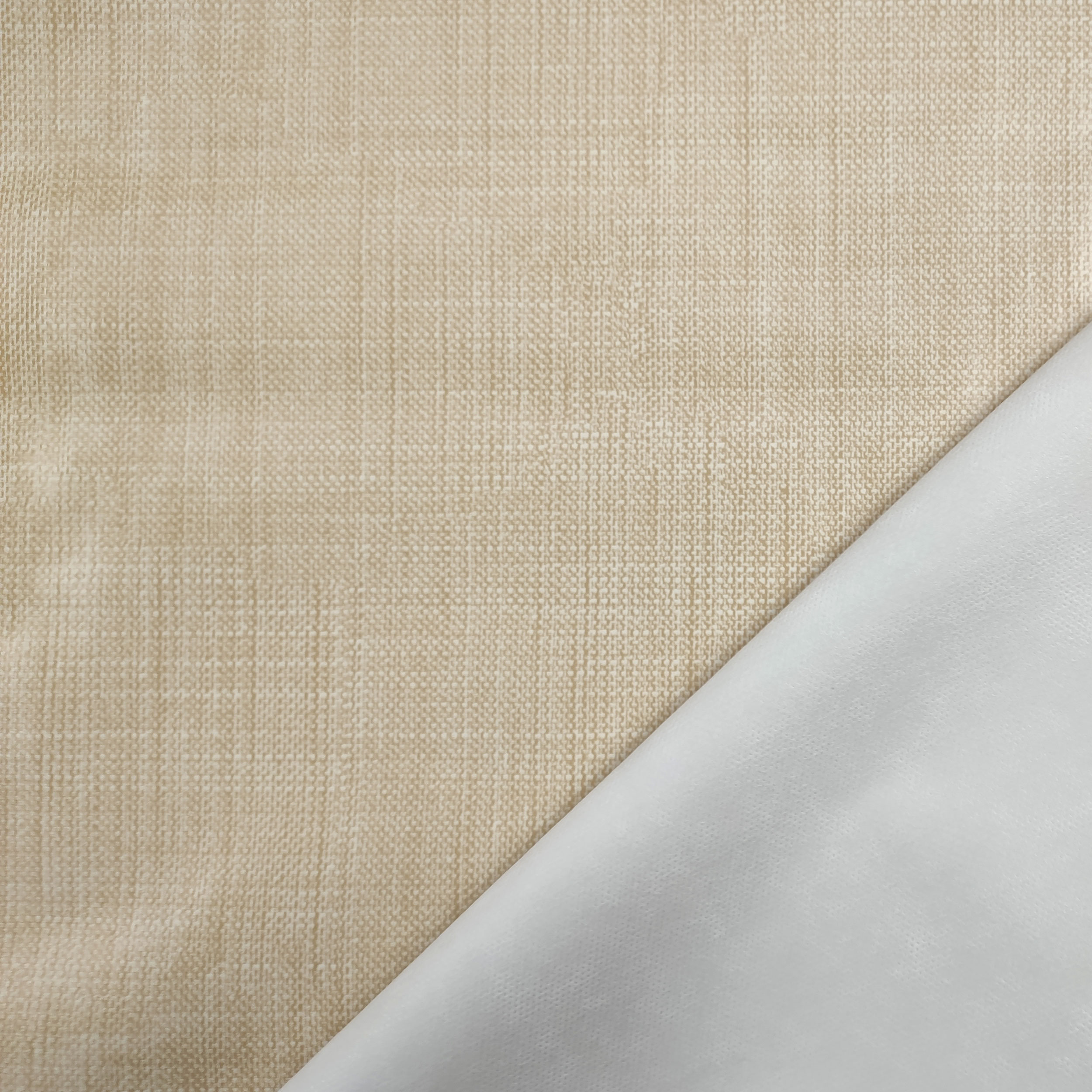 Fabric for Plastic-coated Tablecloth Beige Melange