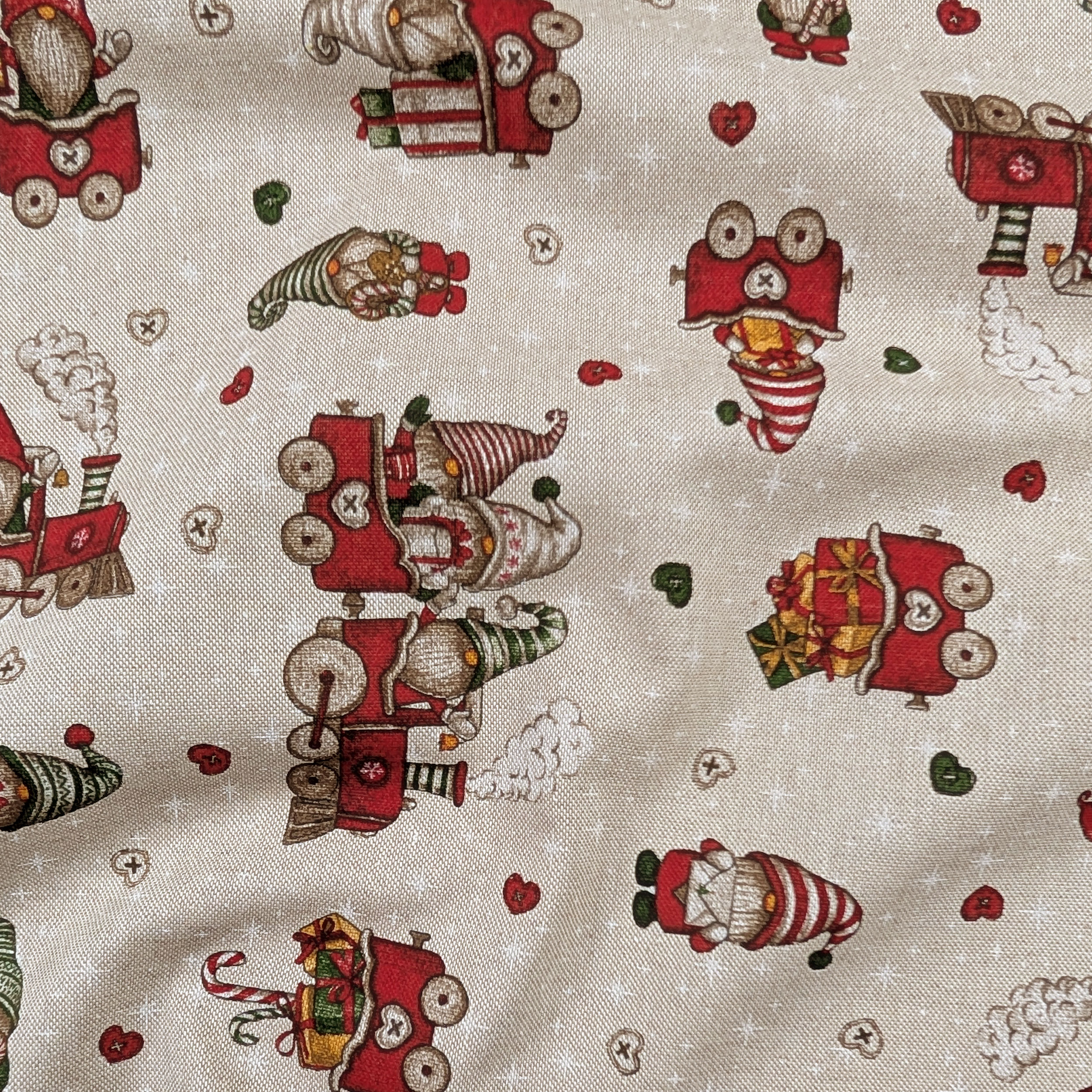 Les gnomes de Noël du Panama dans le train Image