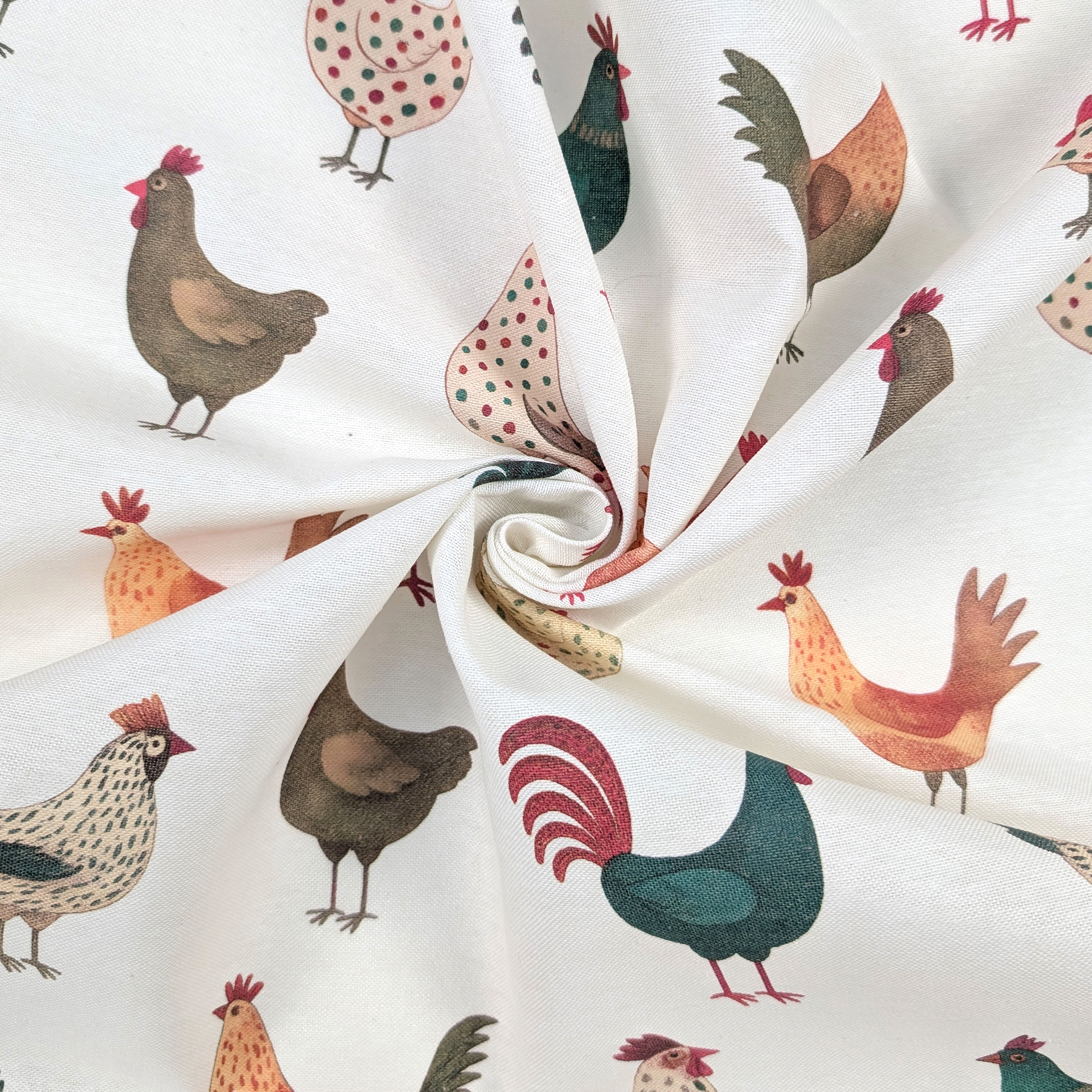Panama Pure Cotton White Hens Image