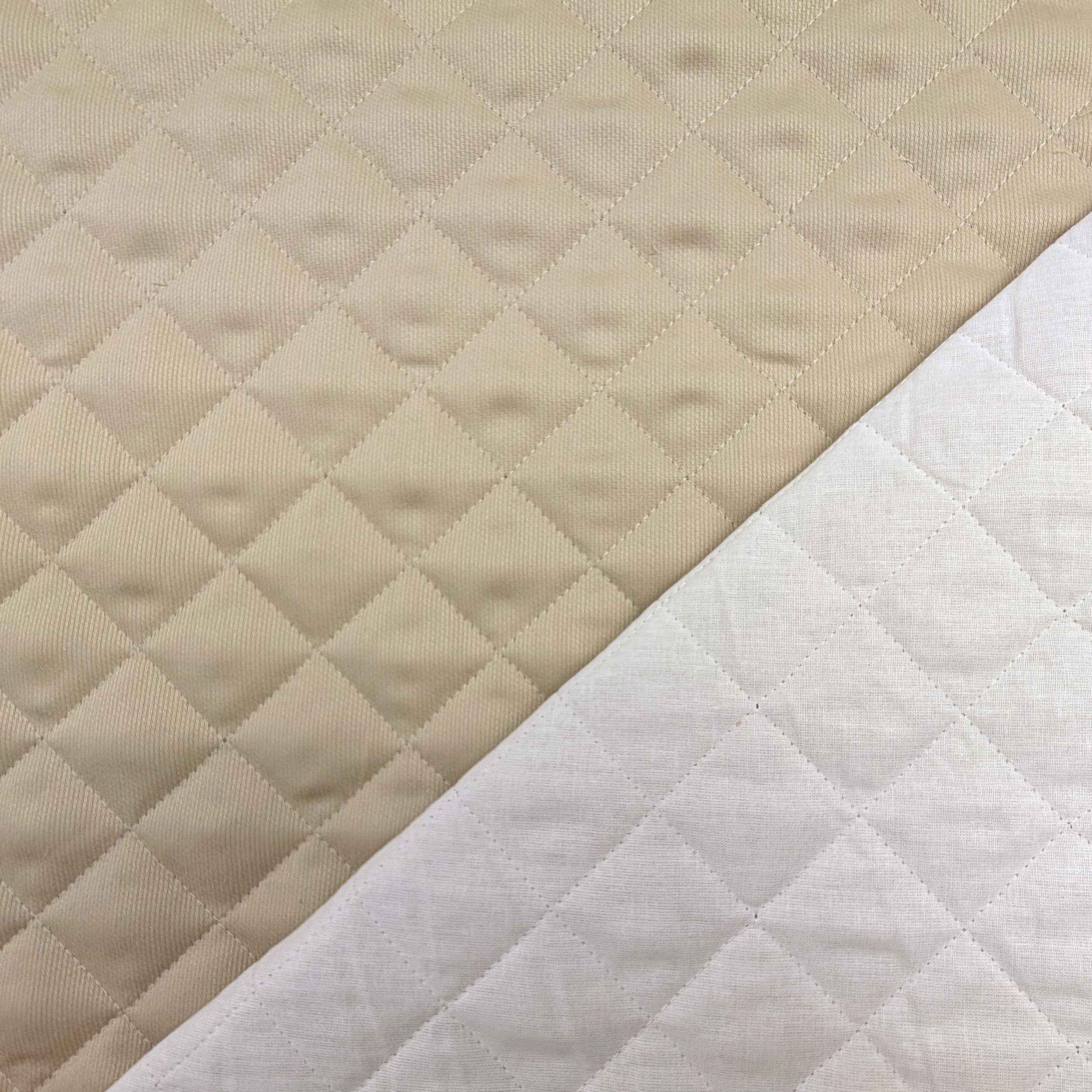 Unicolour Quilted Pique Cotton  Image