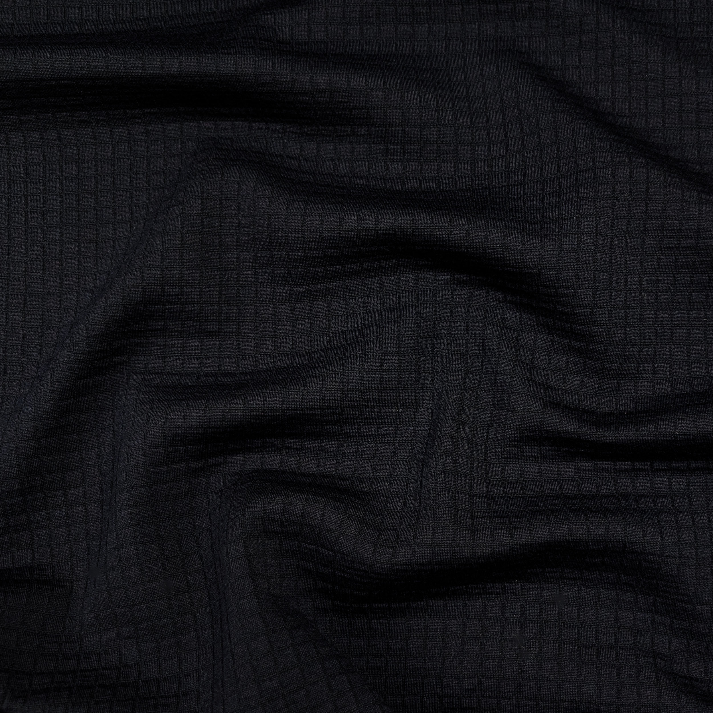 Square Matelassé Fabric Night Blue Image