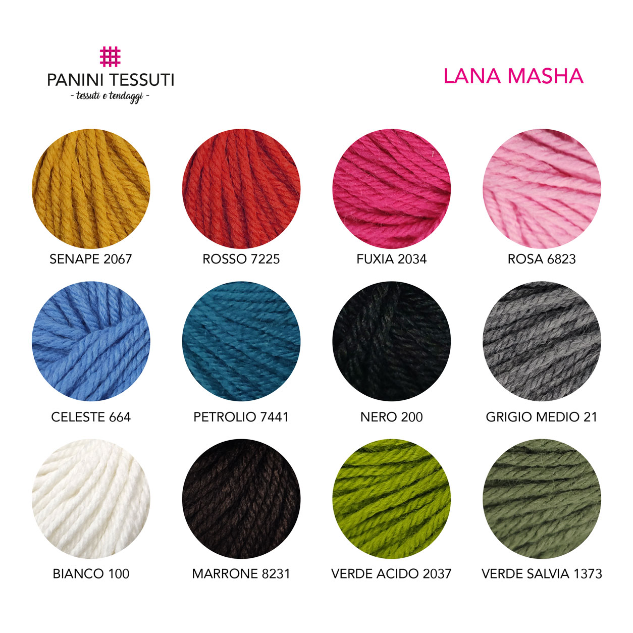 Wool Blend Masha - Panini Yarns Image