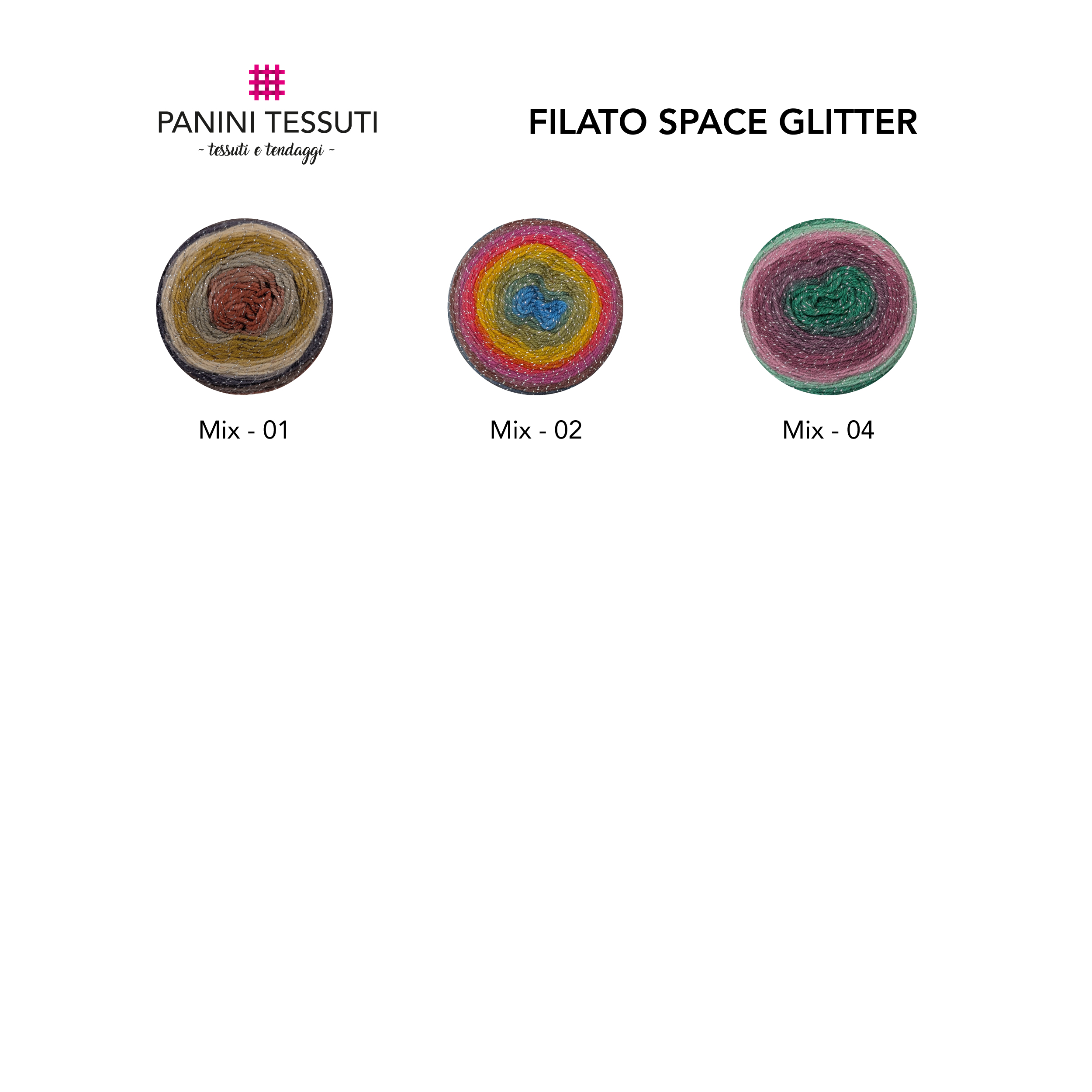 Space Glitter yarn Image