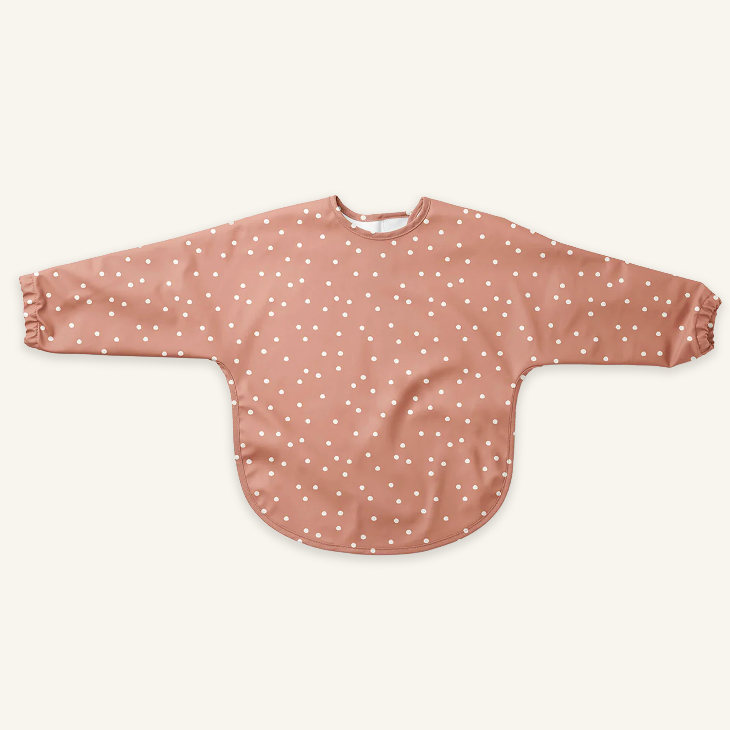 Mackintosh White Polka Dots Peach Background Image