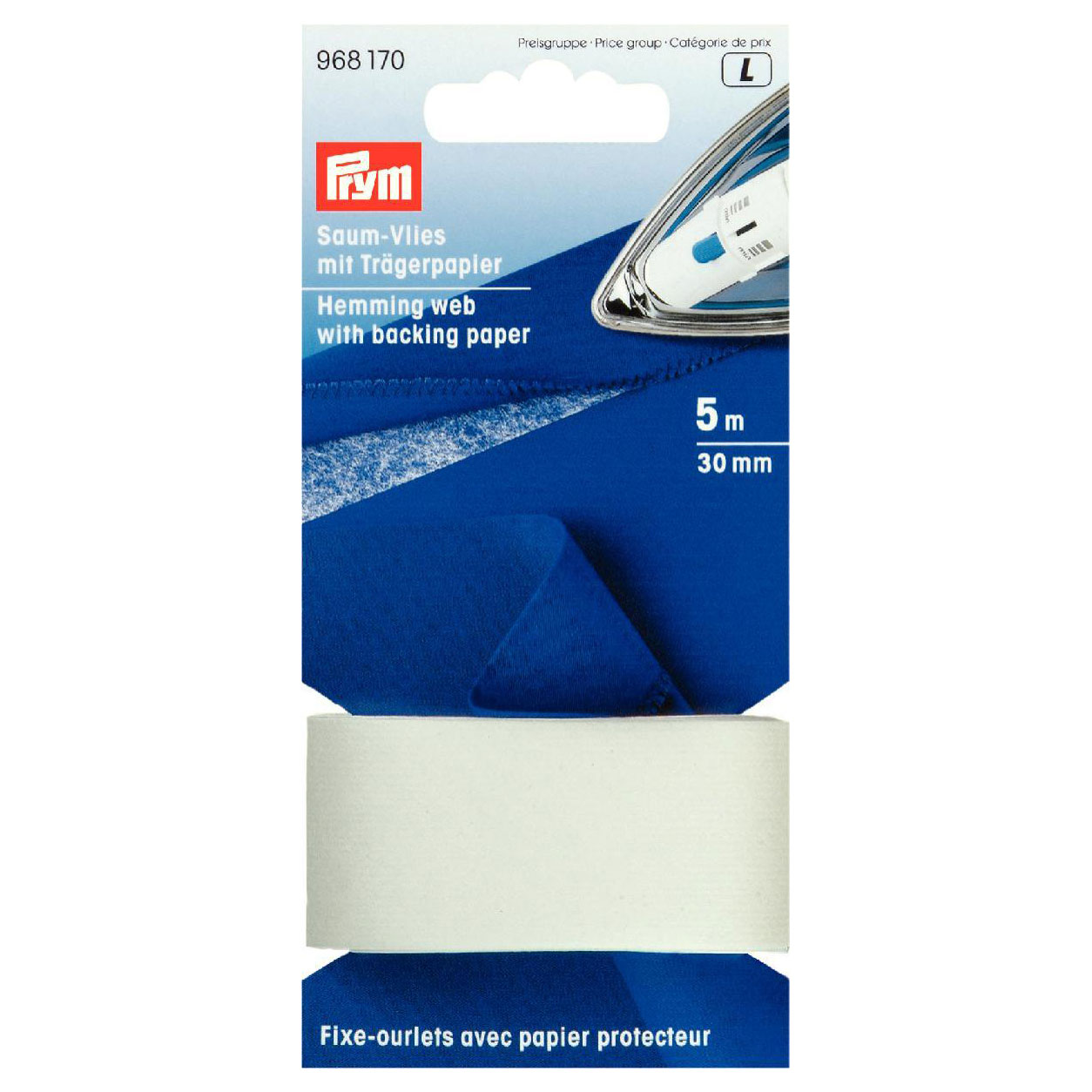 Klebeband für Säume 30 mm Prym