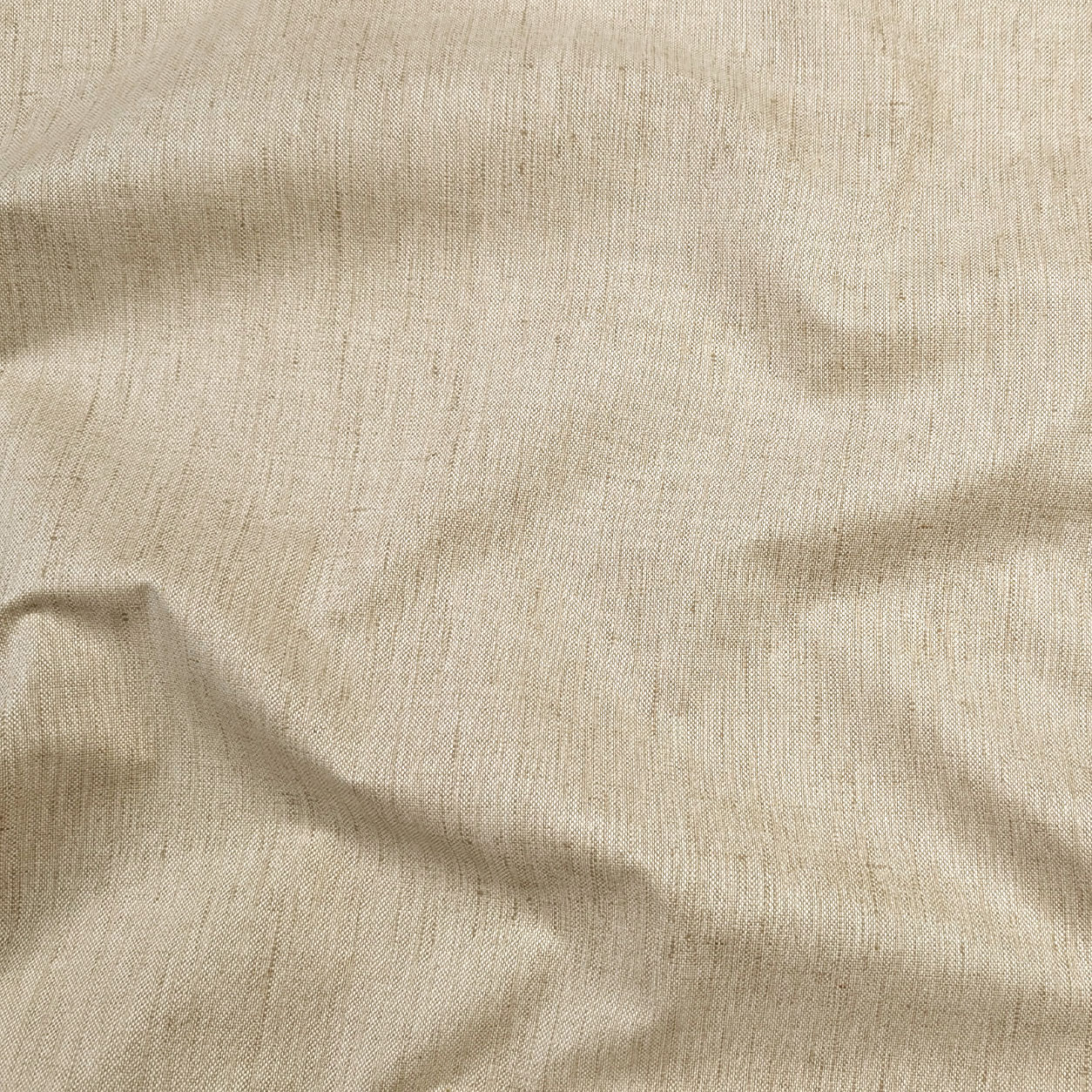 Resin Blend Linen Tablecloth Fabric Beige Image