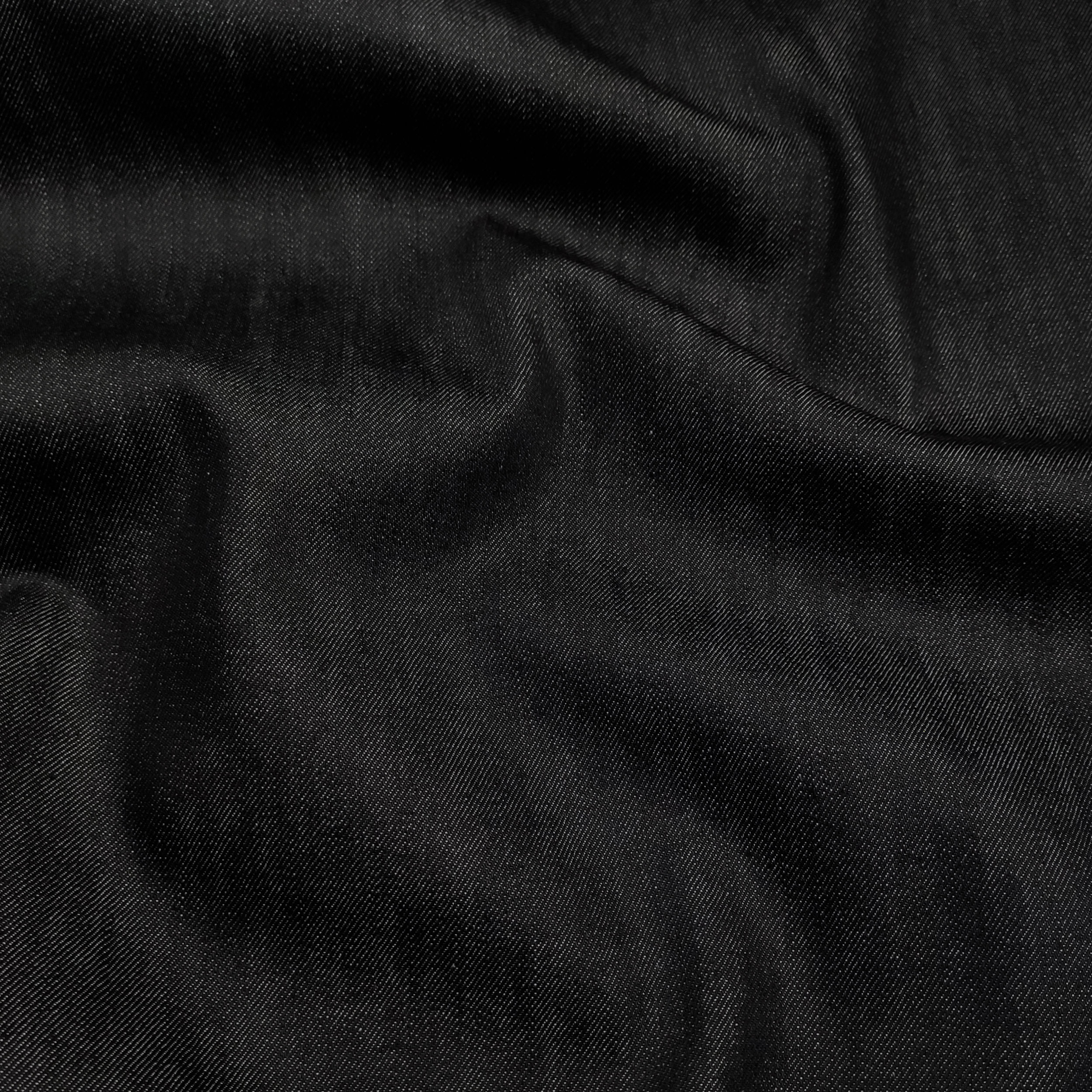 Jeans en coton à délavage foncé Image