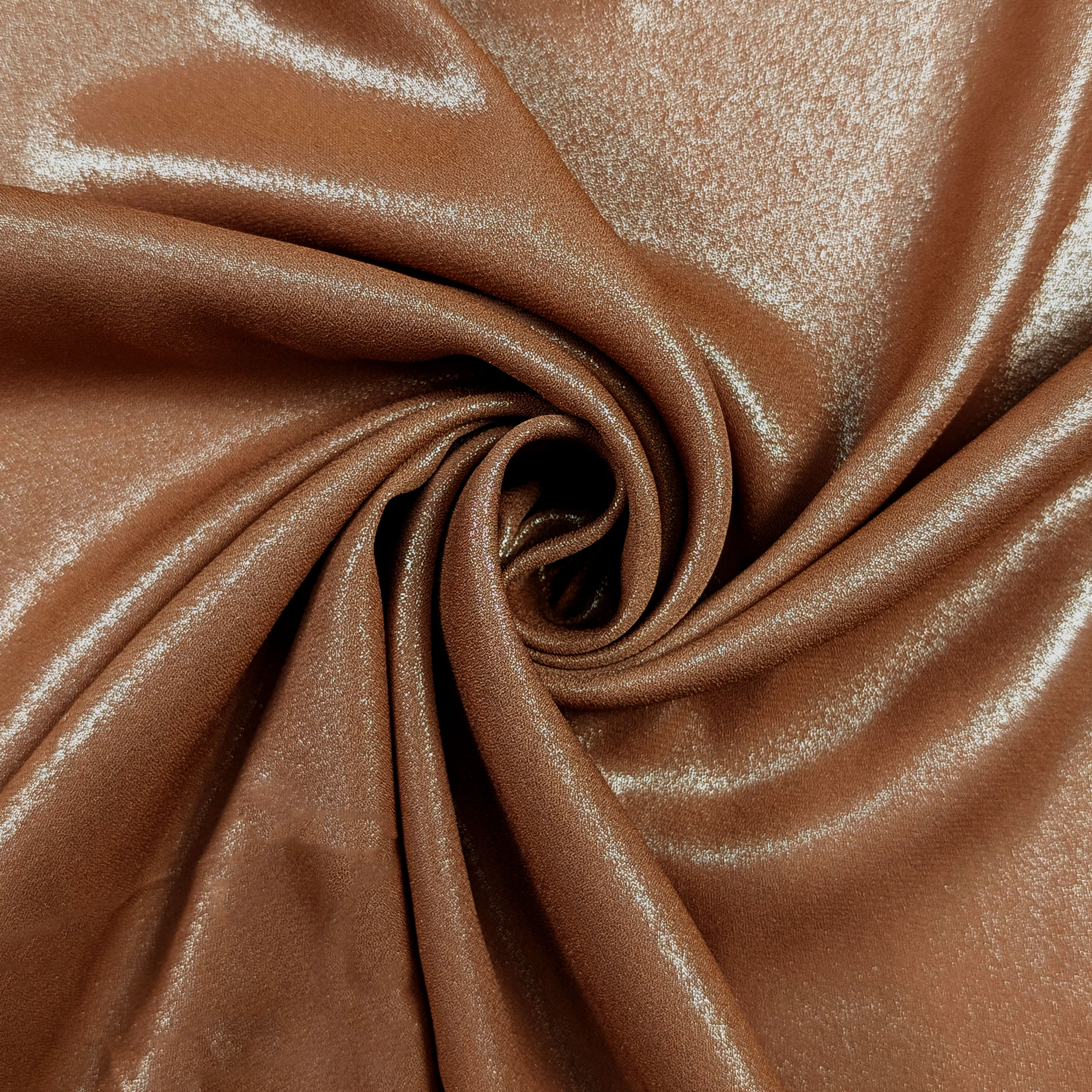 Gold Coated Lurex Crêpe Image