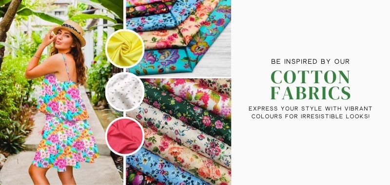 cotton fabrics spring panini