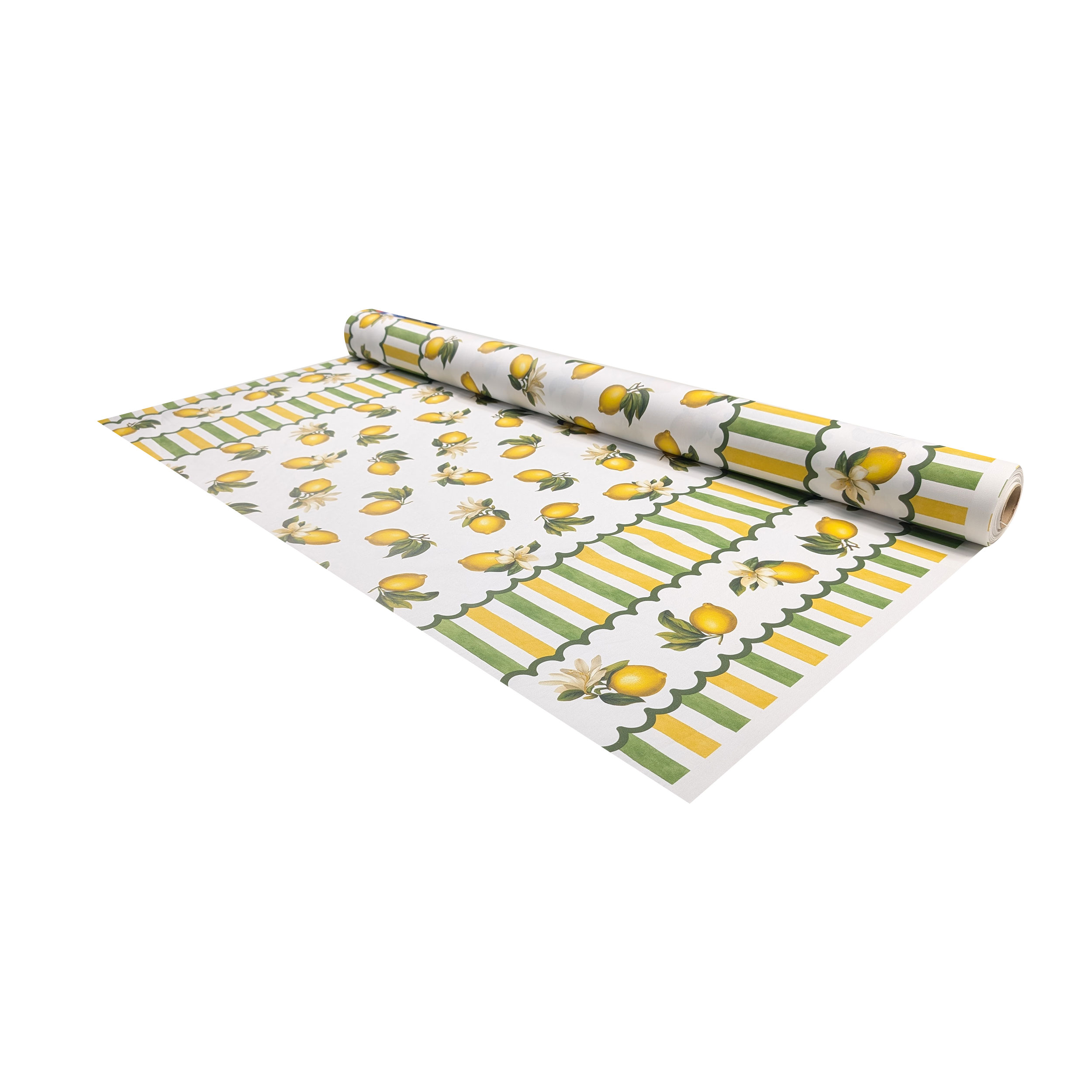 Tissu pour nappe d'été en résine de citron Image