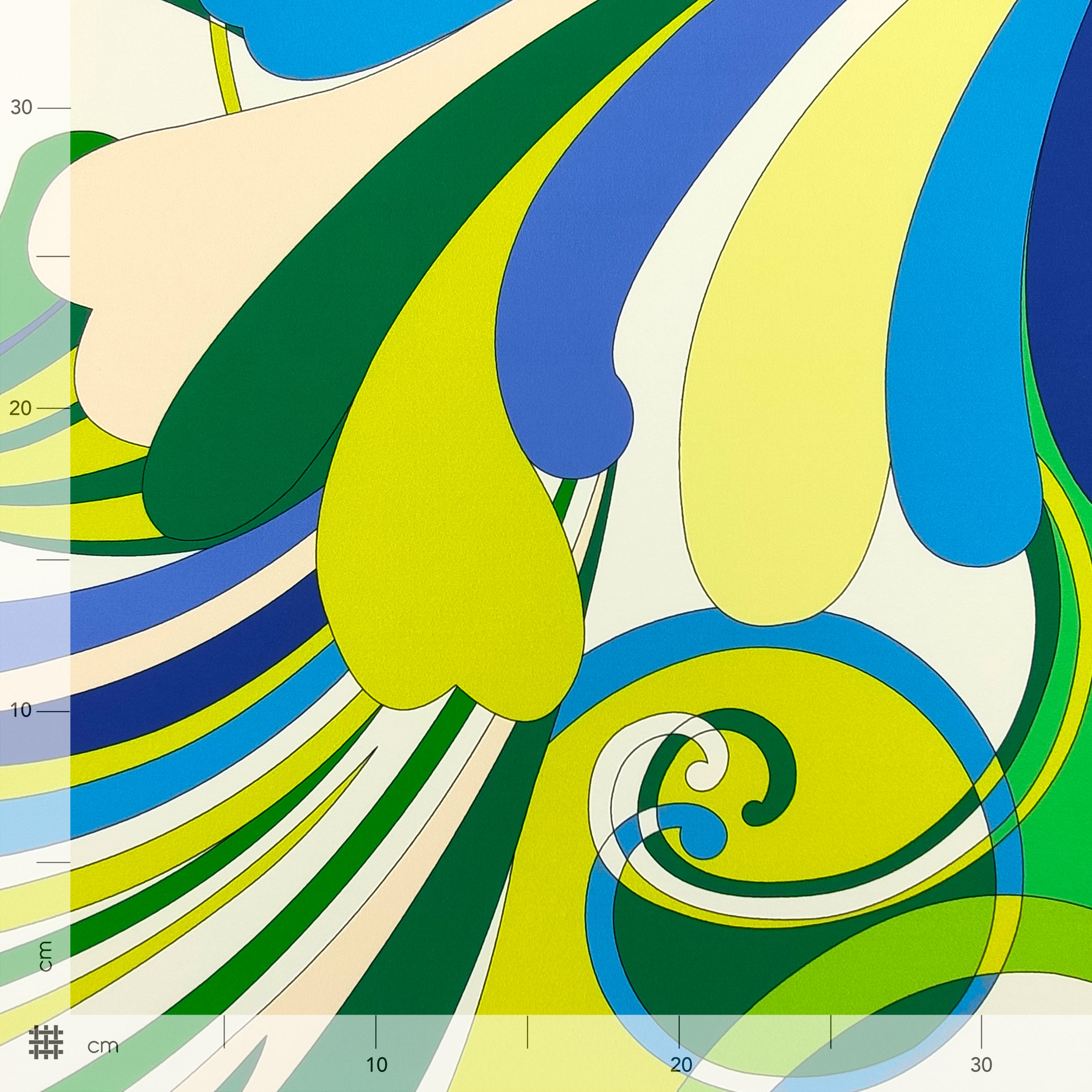 Moda Maillot estampado de colores