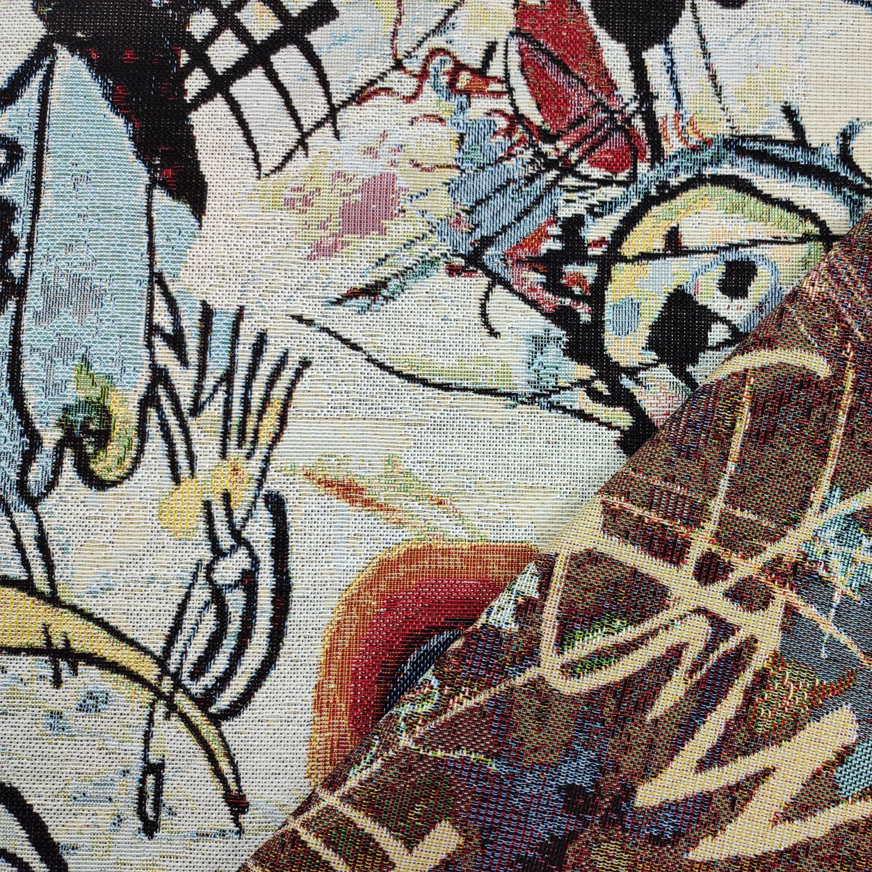 Lienzo Abstracto Amueblamiento Tela Gobelin