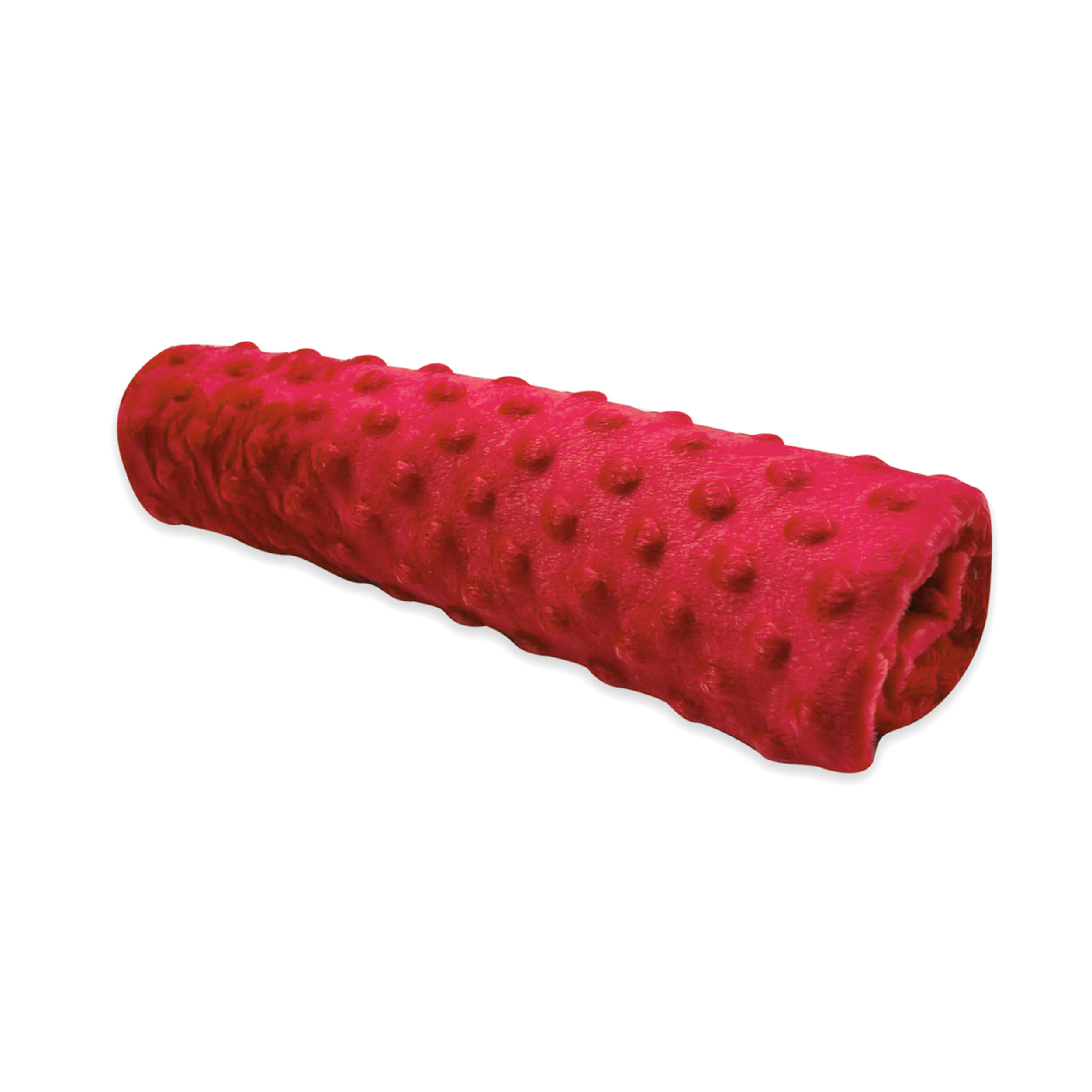 Ritaglio Minky Dots Peluche Rosso 50 x 150 cm Image