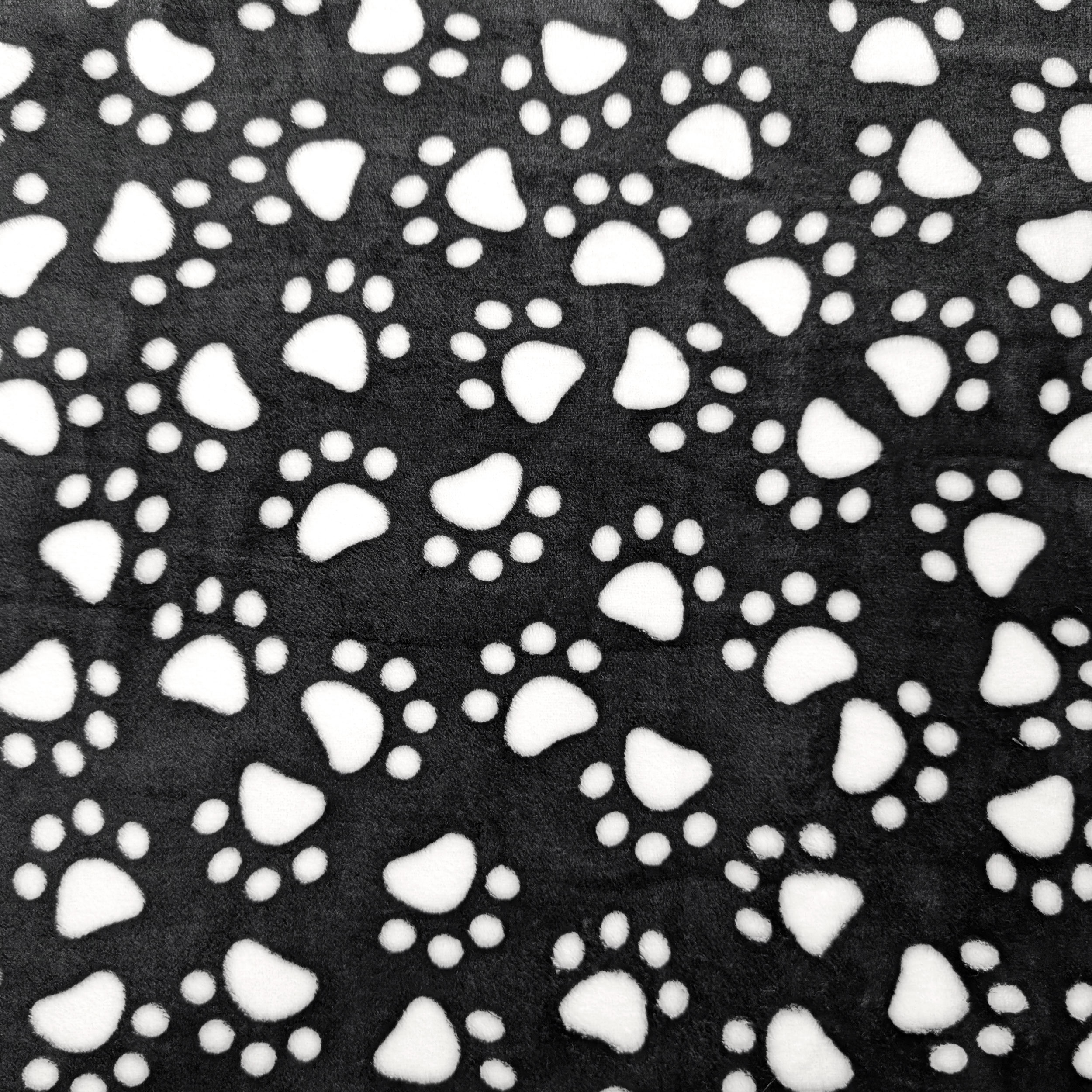 Cashmere Hand Fleece White Orme Background Black Image