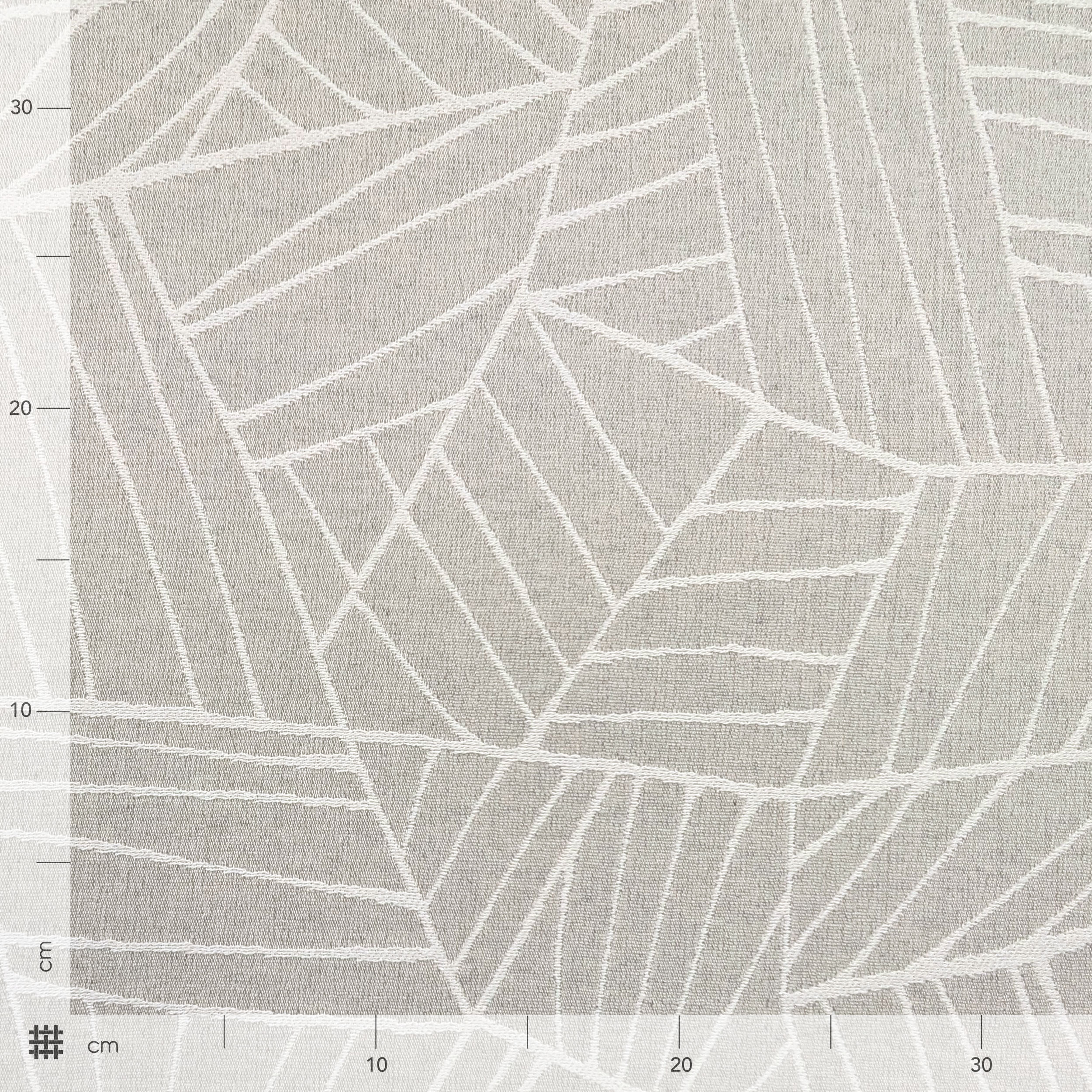 Jacquard Abstrait Géométrie Gris H 280 cm Image