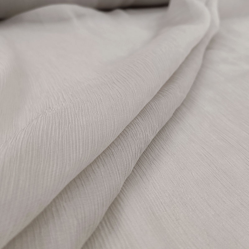 Tissu mousseline 100% soie Plis 1