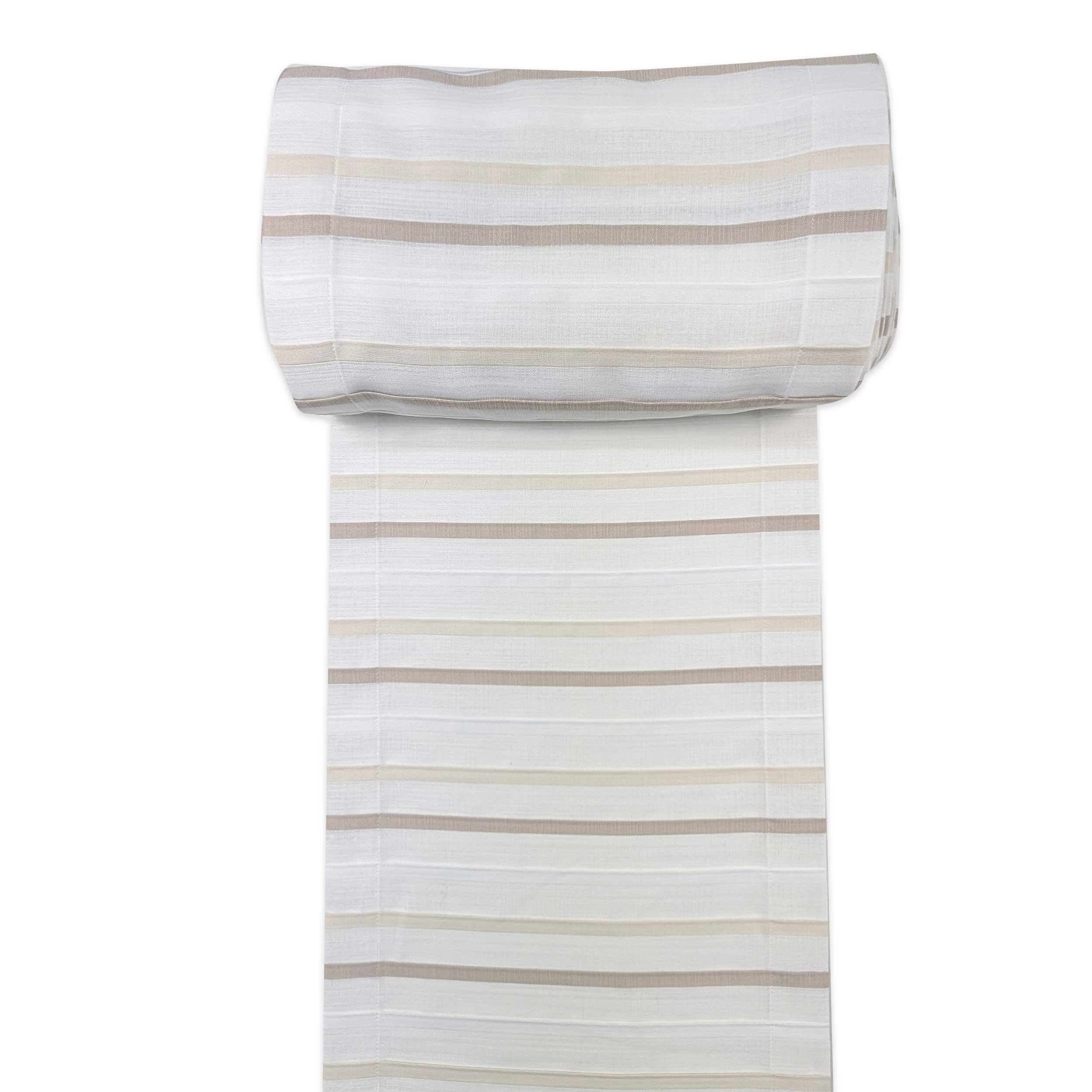 Beige Blanket Curtain Fabric Image