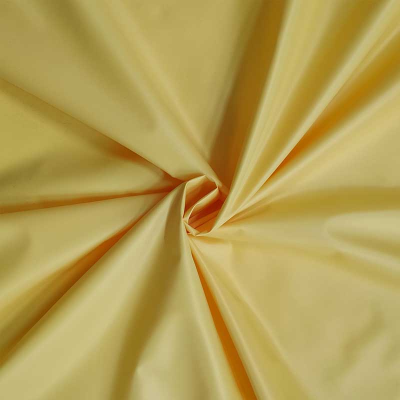 Tissu PVC mat de couleur unie jaune