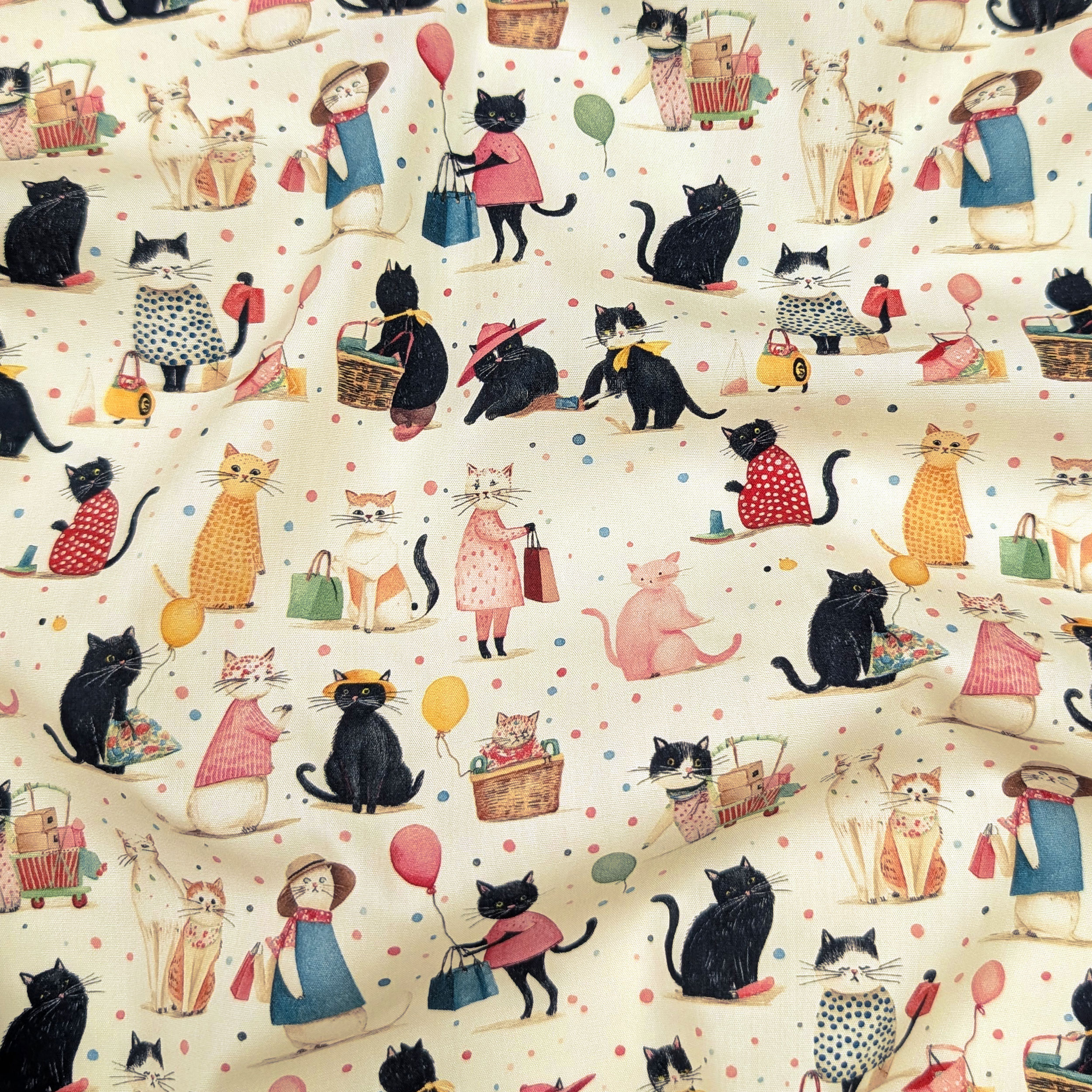 Poplin Cotton Kitten Fashion Image