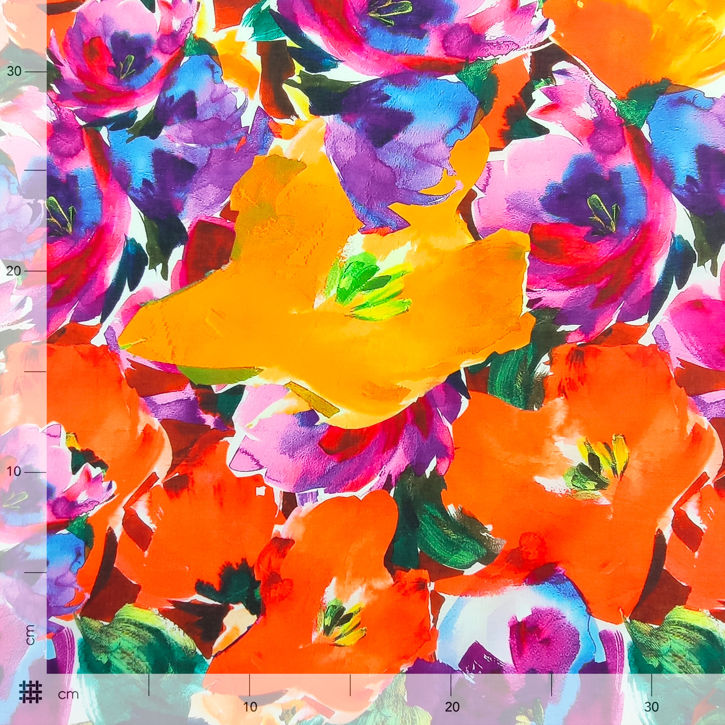 Cotton Muslin Flowers Fashion