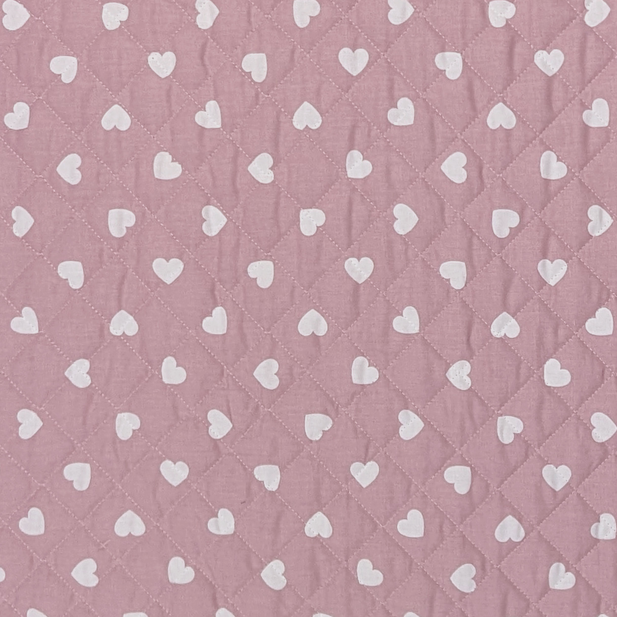 Brandy Cover White Hearts with Antique Pink Background Image