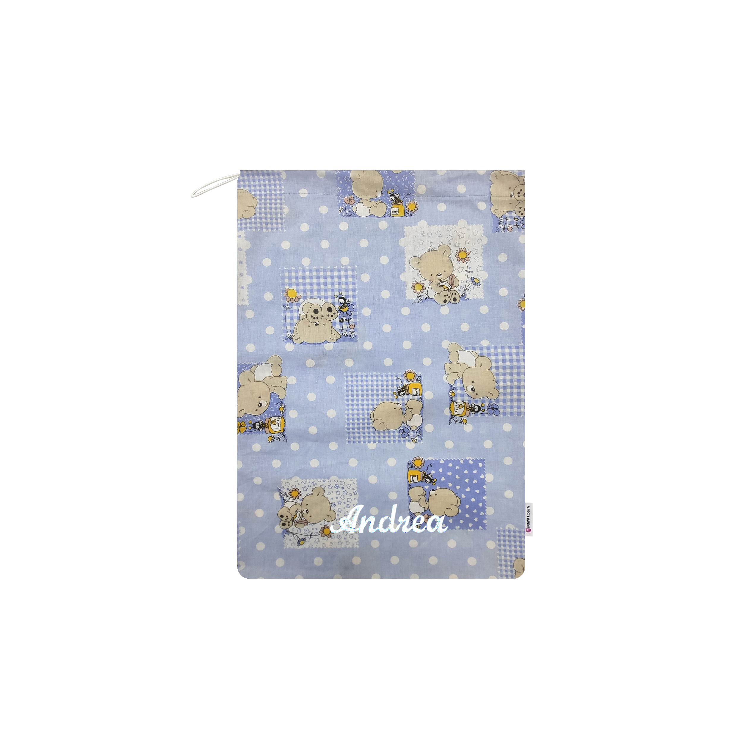 Sac à langer Kindergarten Bears and Bees Light Blue